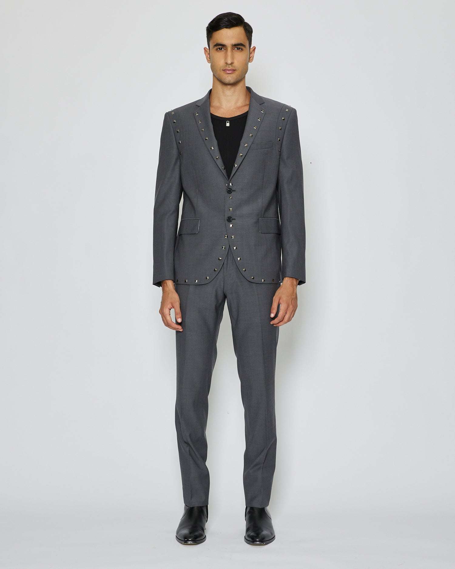 John Richmond Blazer monopetto con borchie sconto