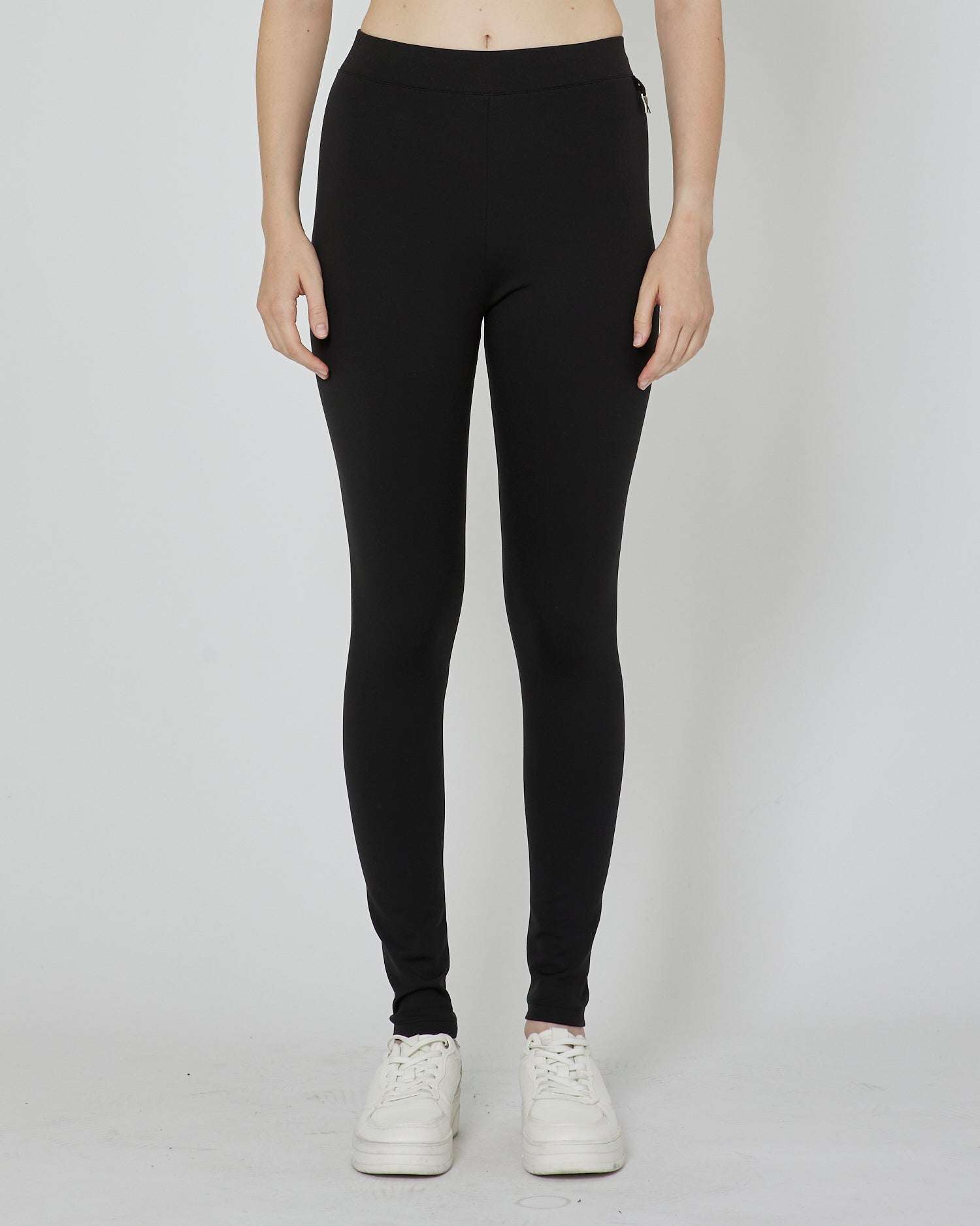 John Richmond Leggings con etichetta metallica sul davanti sconto