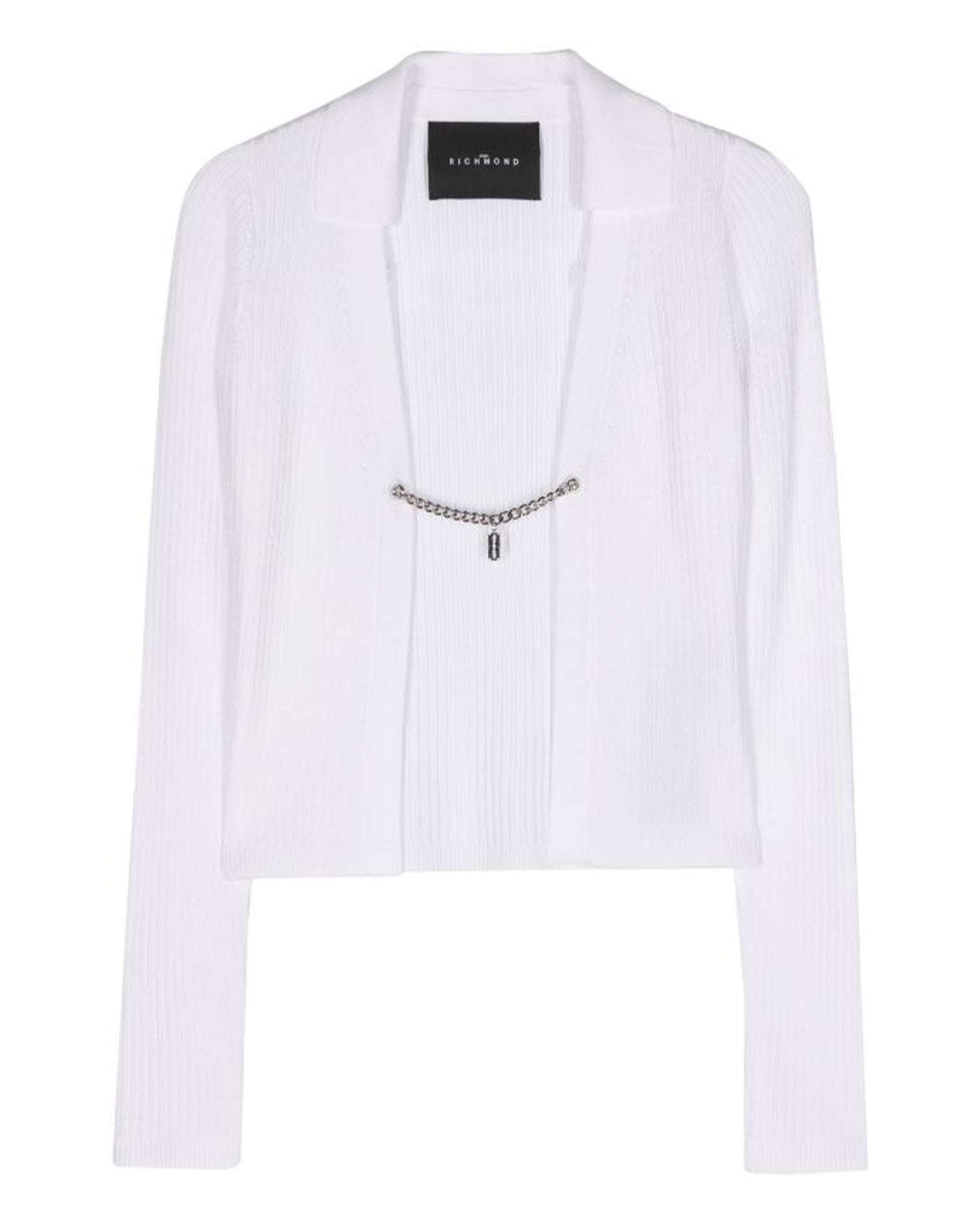 John Richmond Cardigan a costine sconto