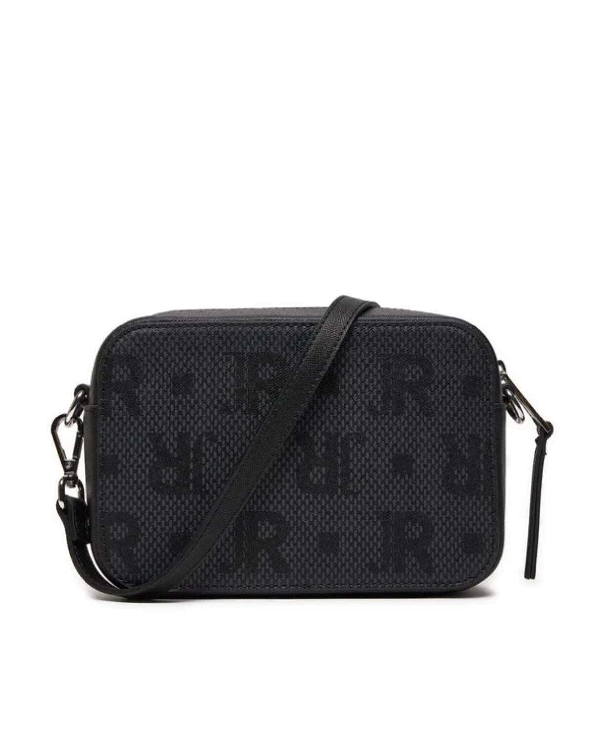 John Richmond Borsa a tracolla con logo allover sconto