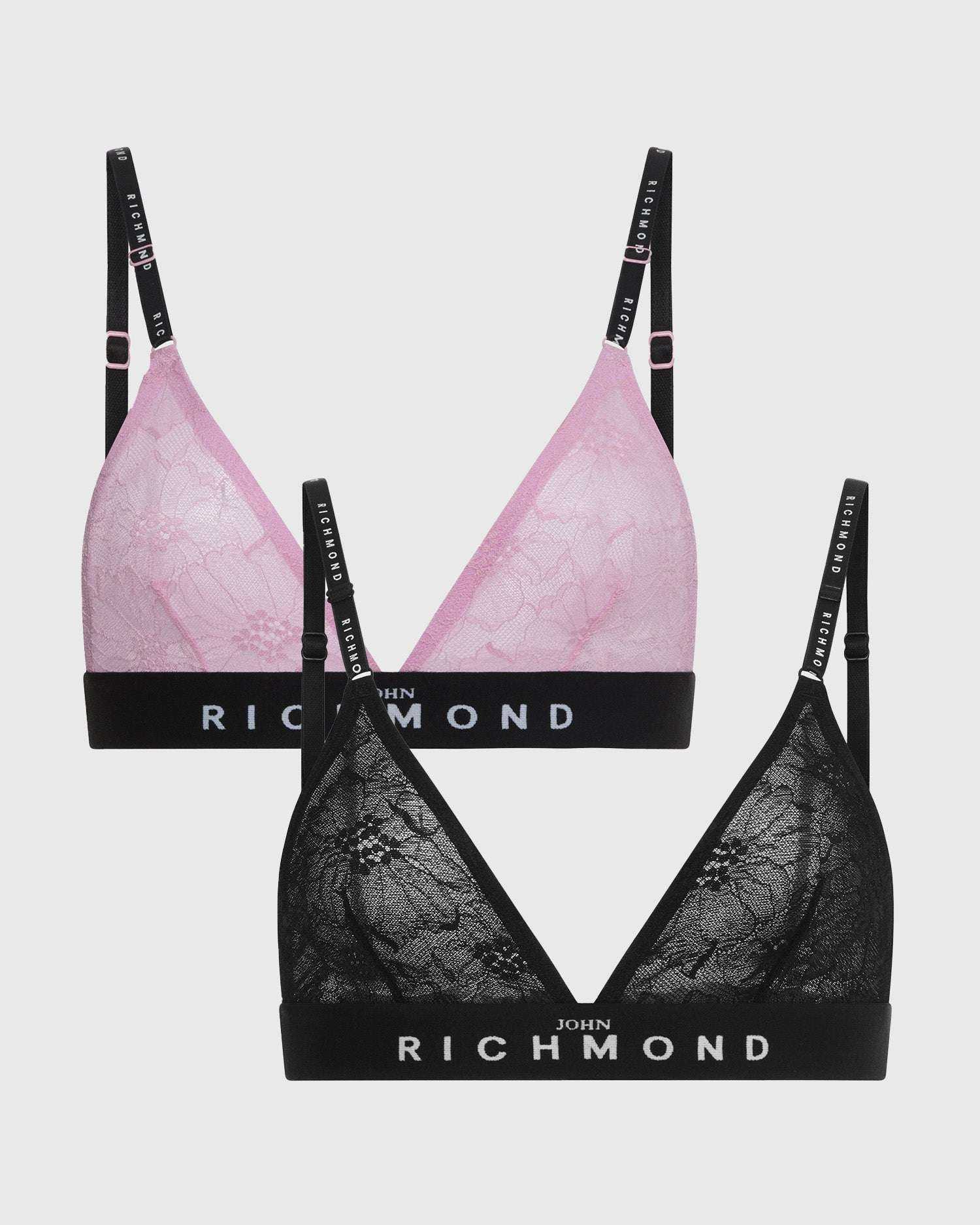 Richmondunderwear Bipack di reggiseni in pizzo ricamato sconto