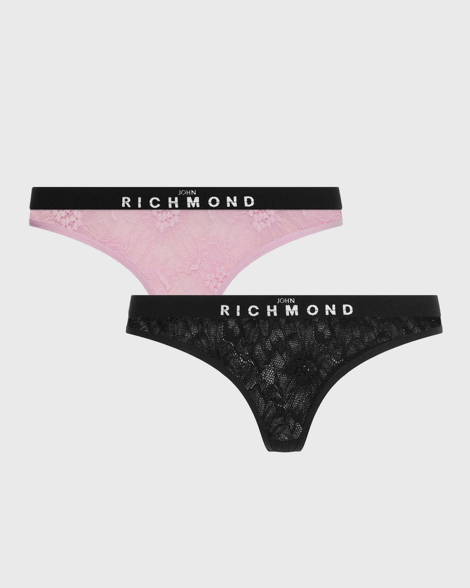 Richmondunderwear Bipack di slip in pizzo ricamato sconto