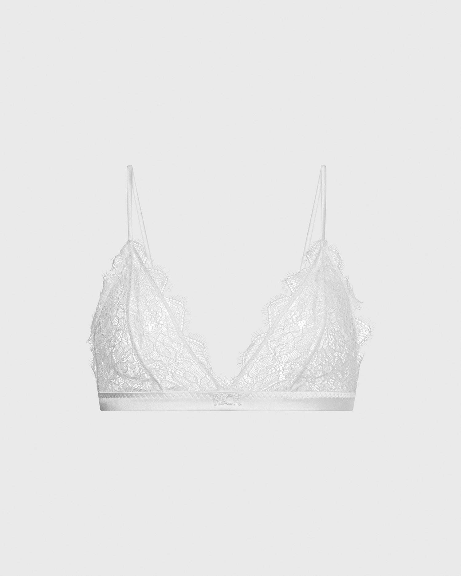 John Richmond Reggiseno in pizzo ricamato sconto