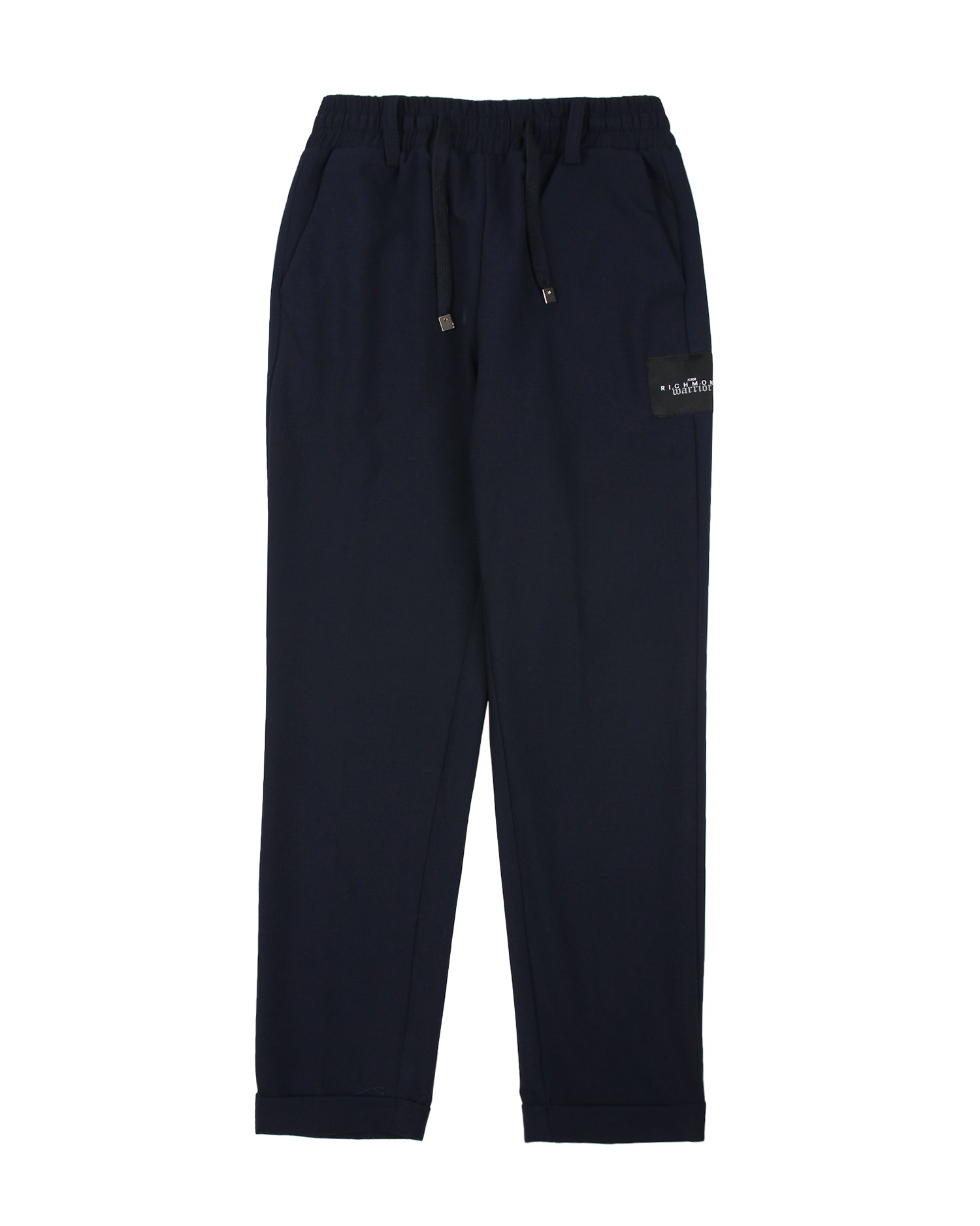 John Richmond kids Pantaloni con etichetta logata sconto