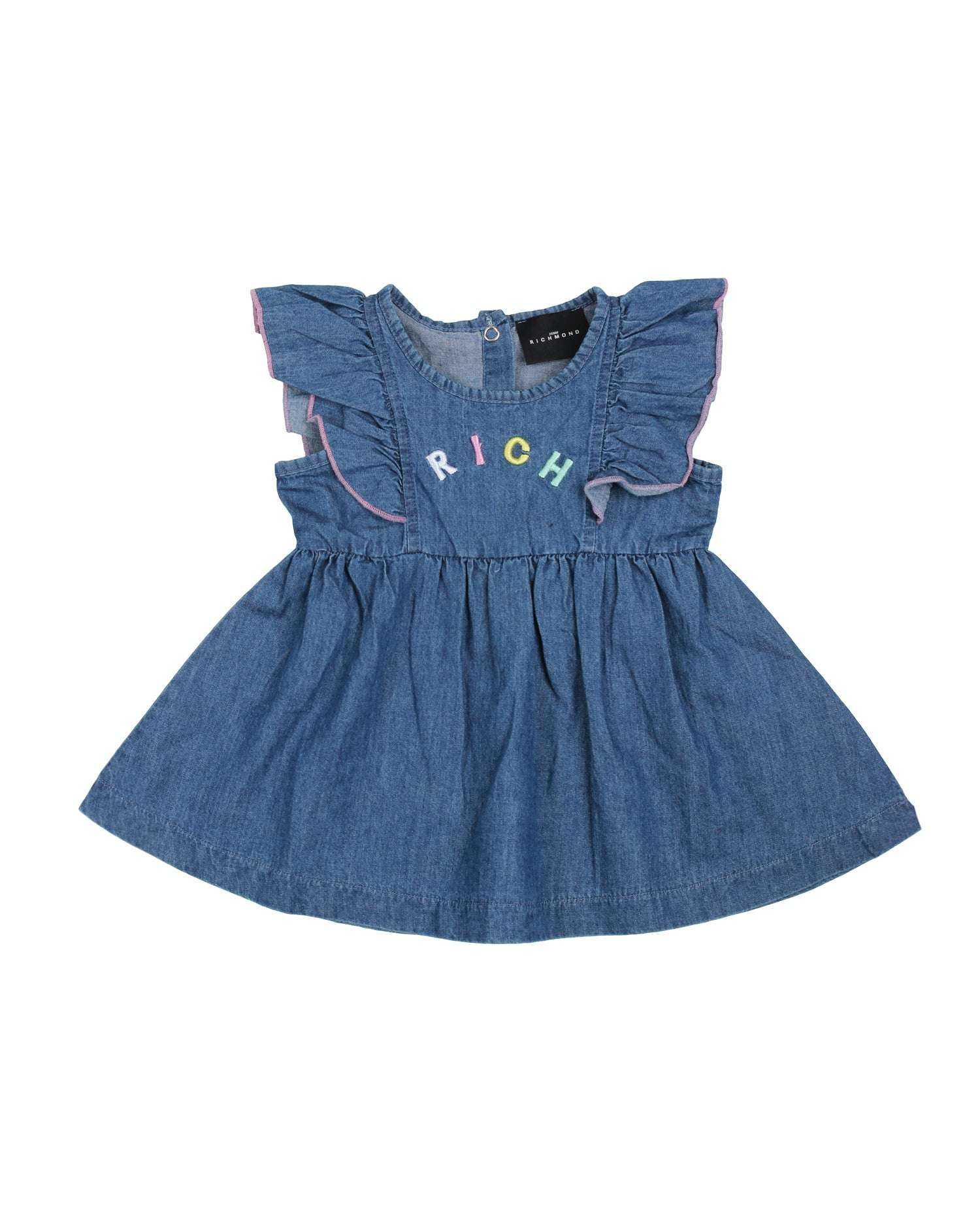 John Richmond kids Abito in denim sconto