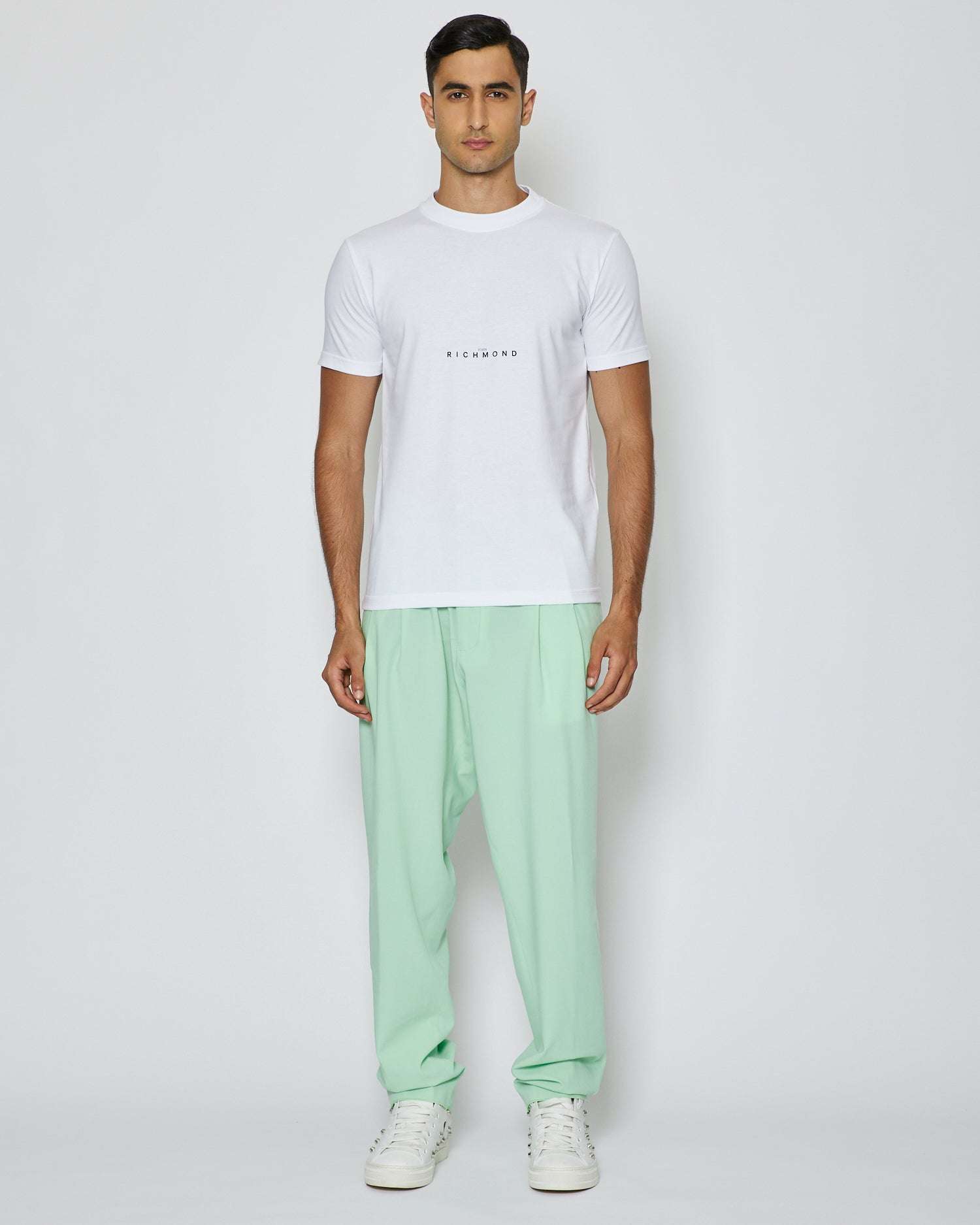 John Richmond T-shirt con logo sul davanti sconto