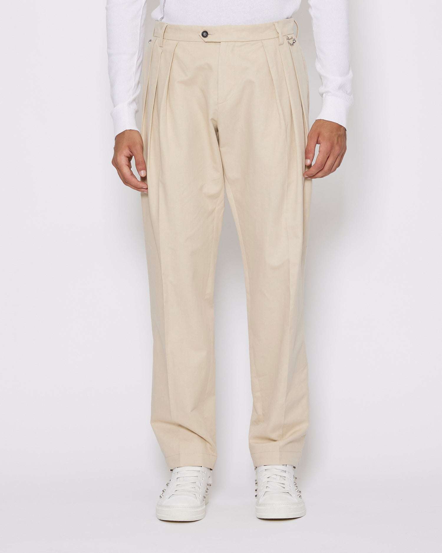 John Richmond Pantaloni a taglio dritto sconto