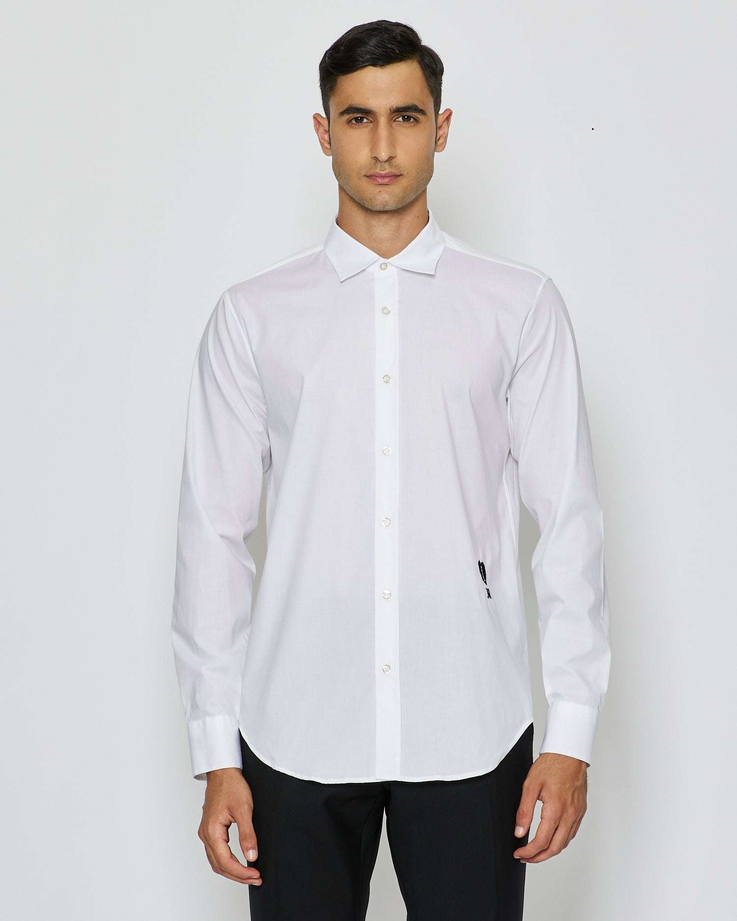 John Richmond Camicia con grafica sul davanti sconto