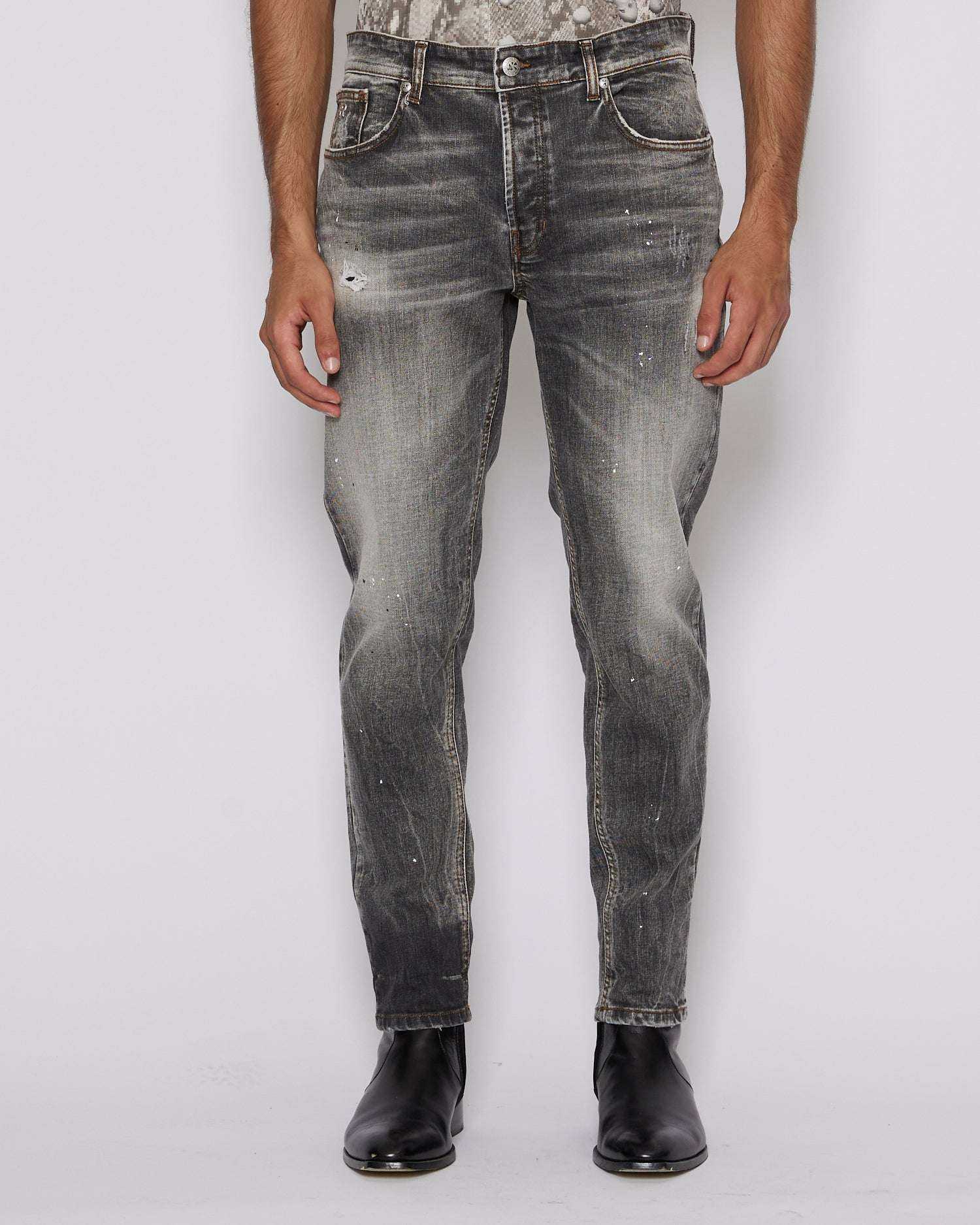 John Richmond Jeans slim con lavaggio a contrasto sconto