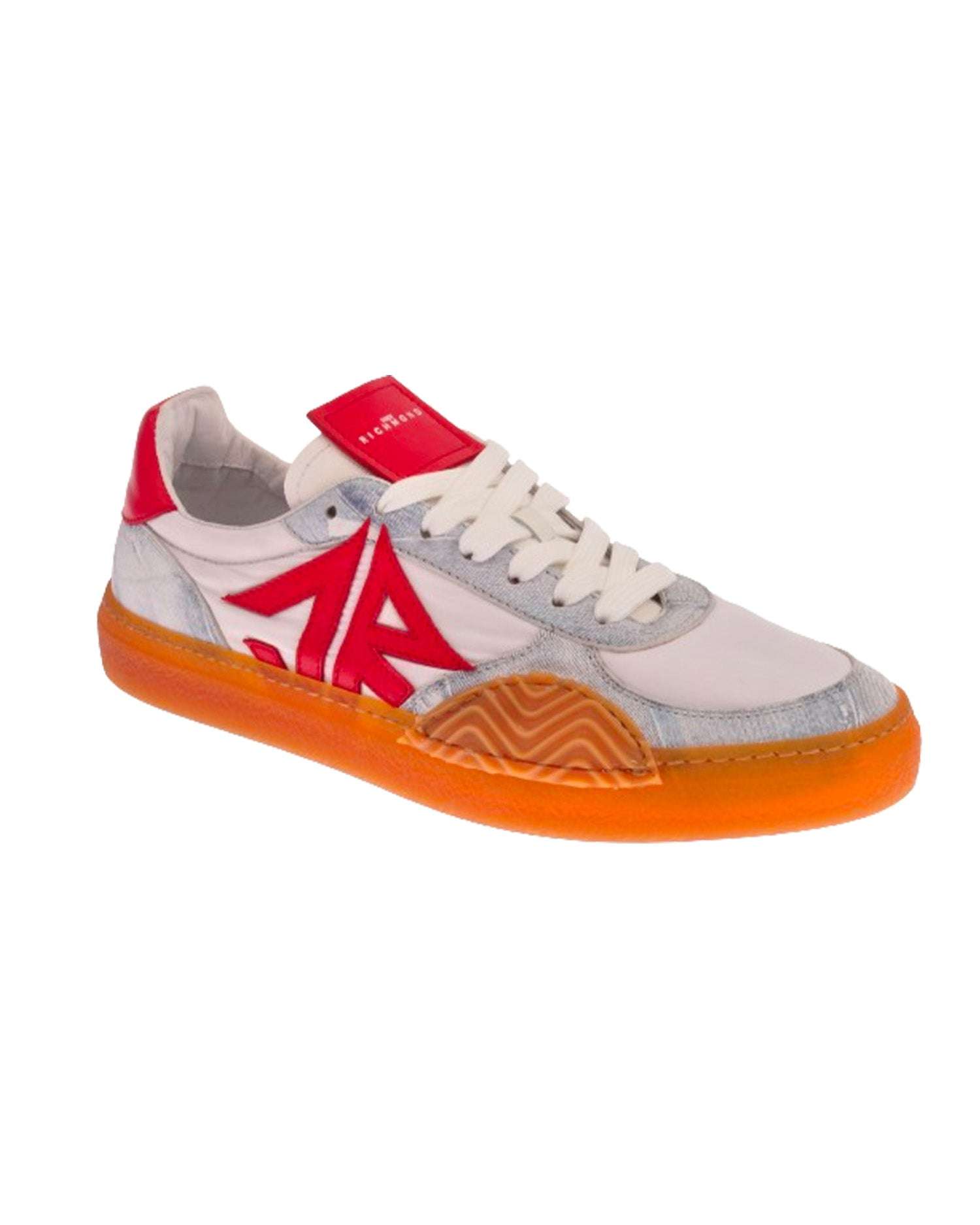 John Richmond Sneakers tricolor con logo laterale sconto