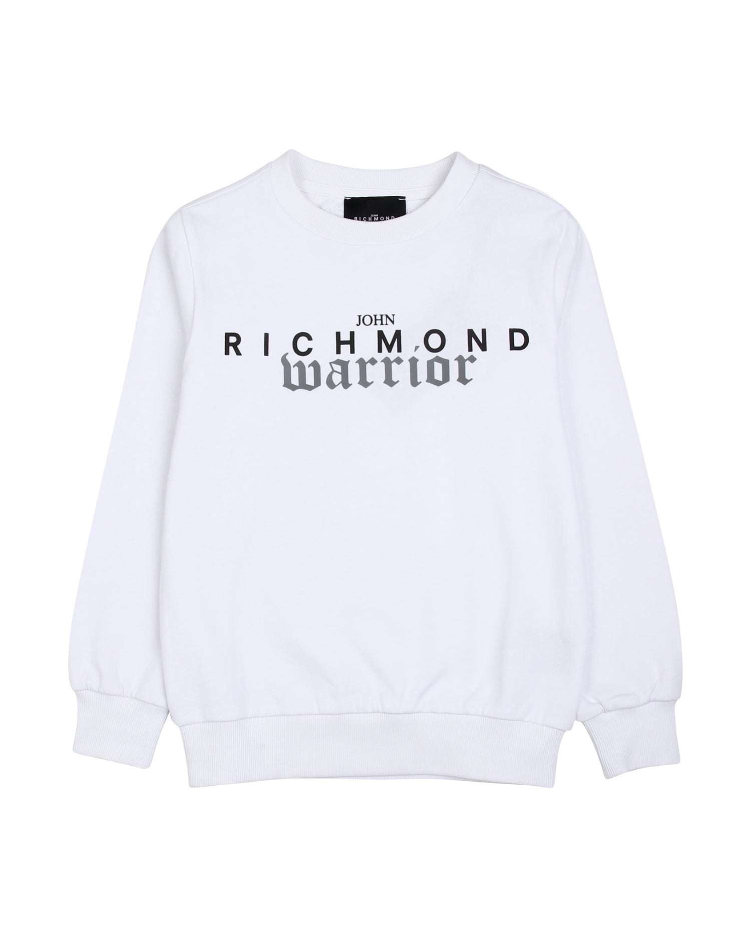 John Richmond kids Felpa con logo sconto