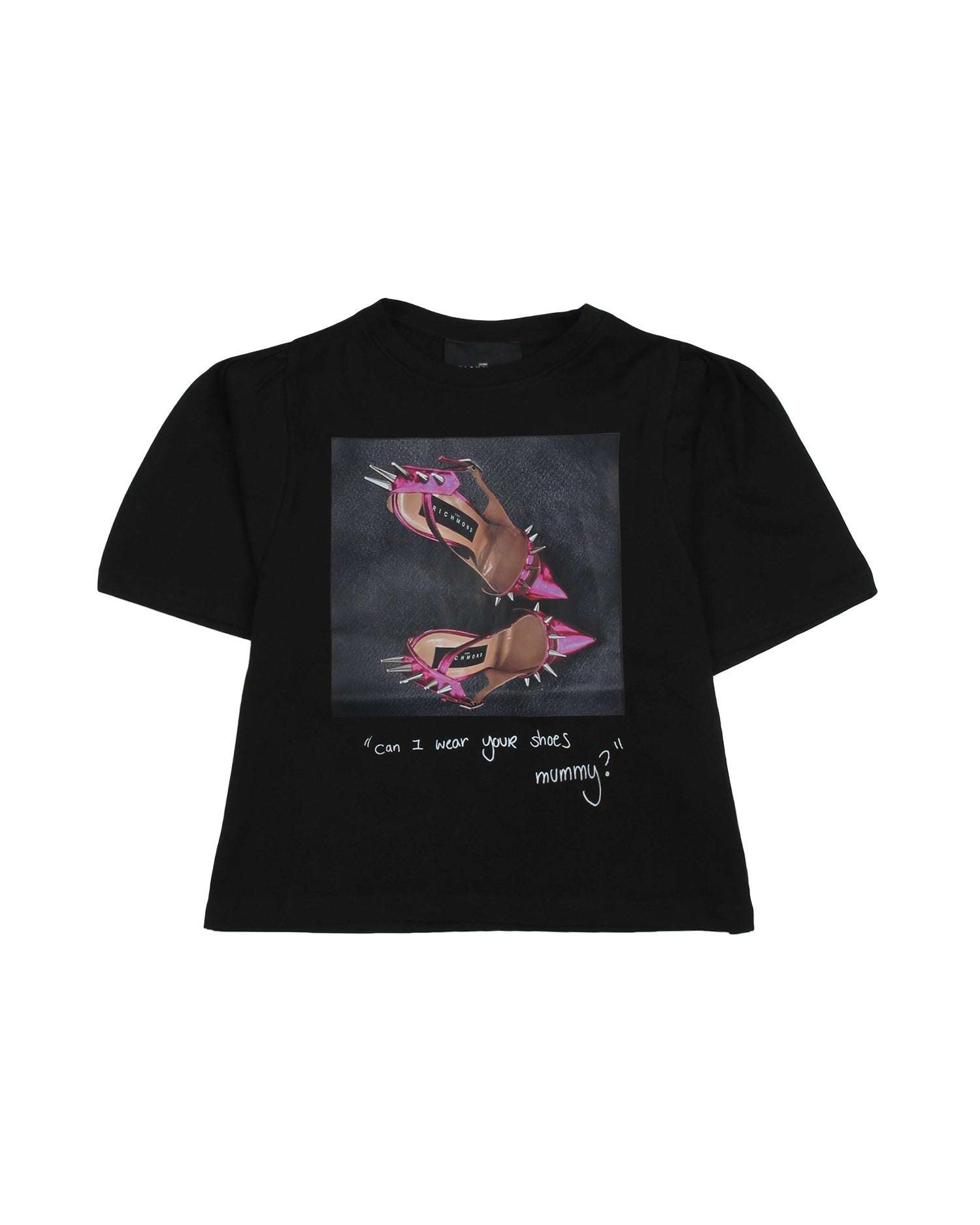 John Richmond kids T-shirt con maniche a palloncino sconto