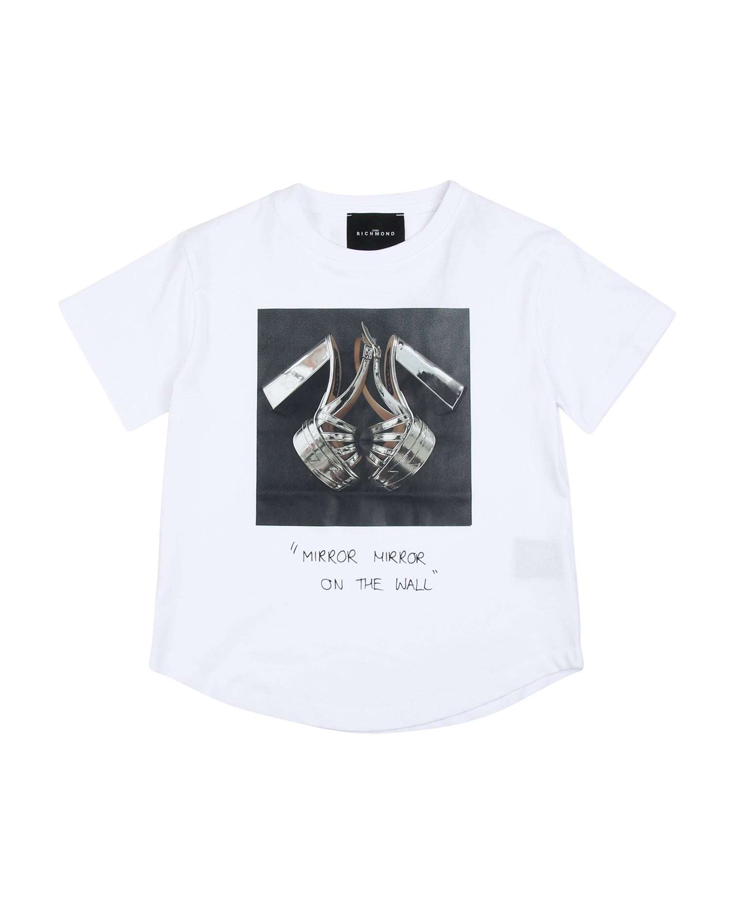 John Richmond kids T-shirt over con stampa sconto