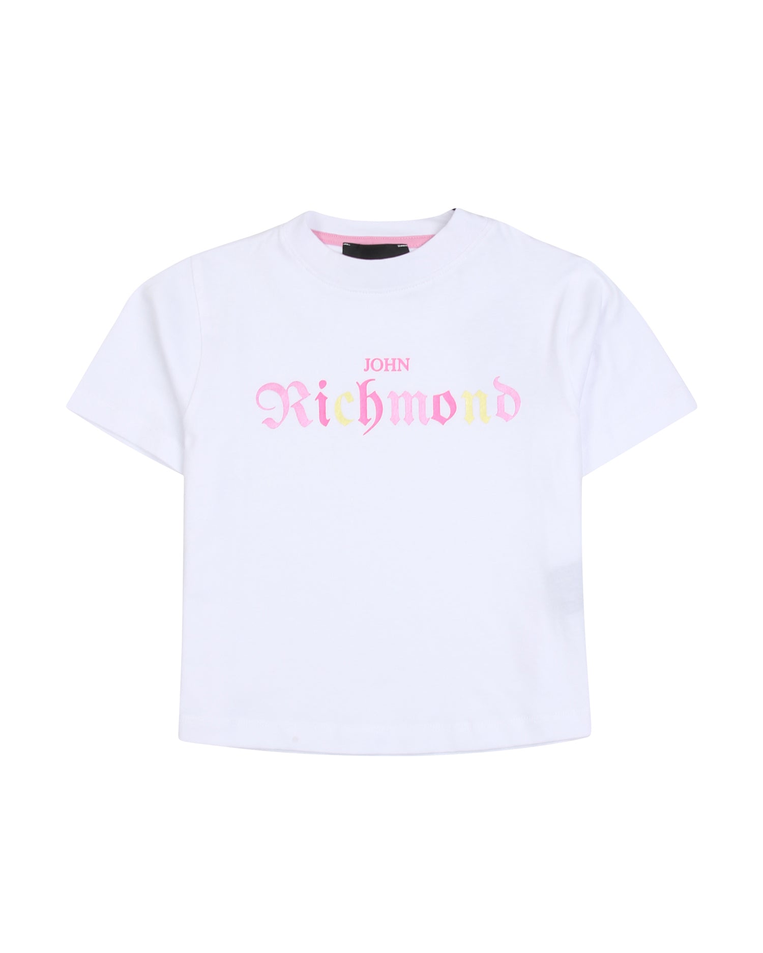 John Richmond kids T-shirt con logo sconto