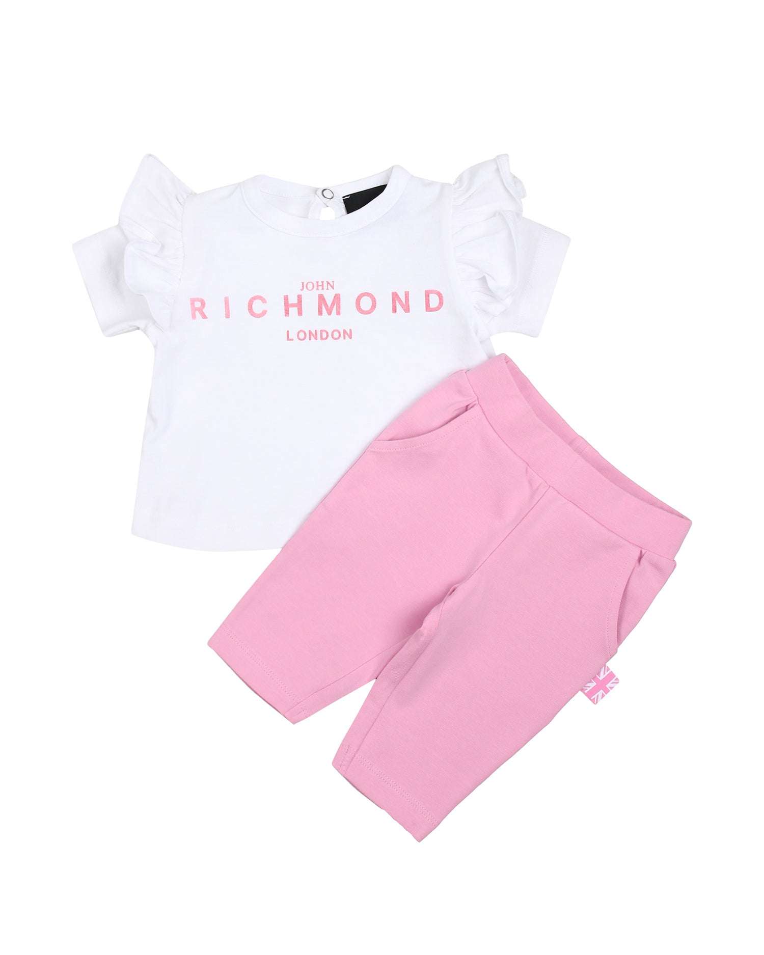 John Richmond kids Completo t-shirt e pantalone sconto