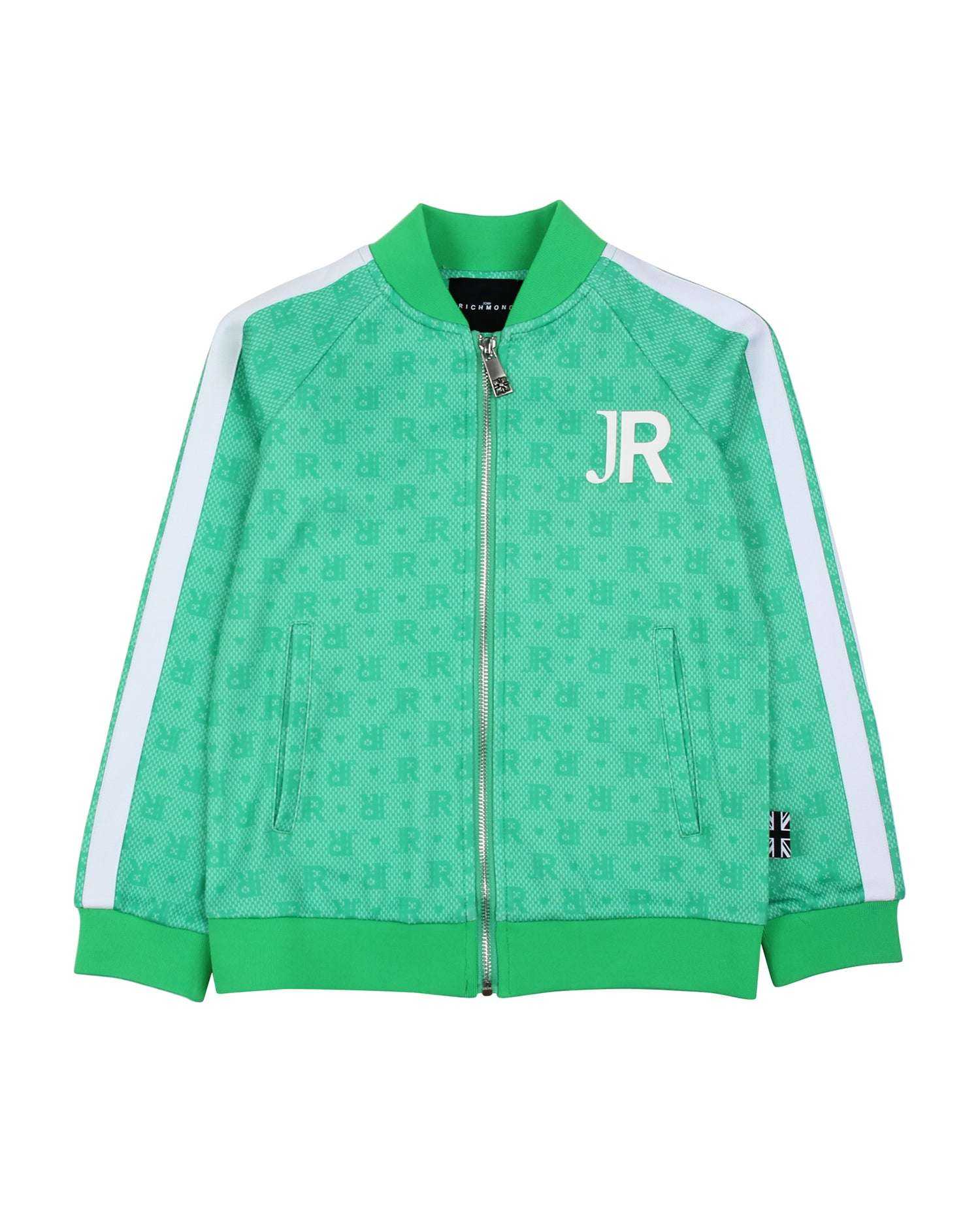 John Richmond kids Felpa con logo allover sconto