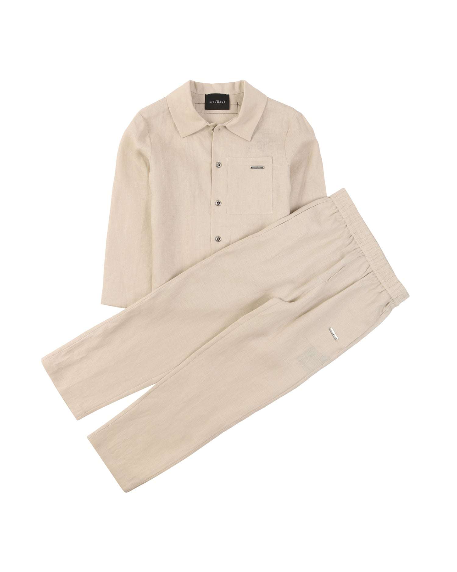 John Richmond kids Completo camicia e pantalone sconto