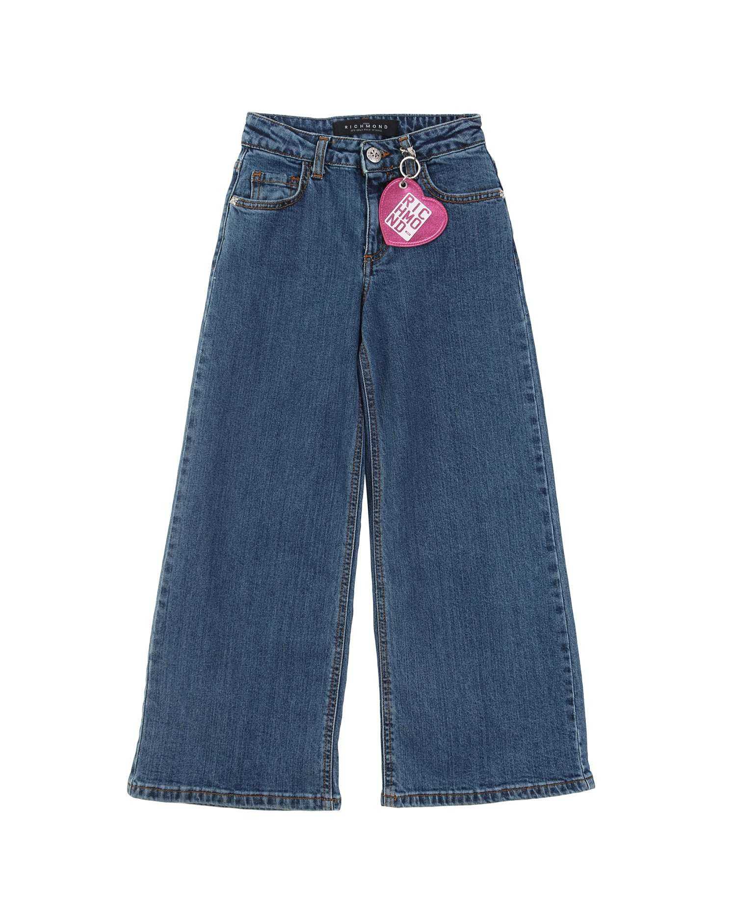 John Richmond kids Jeans Ampi sconto