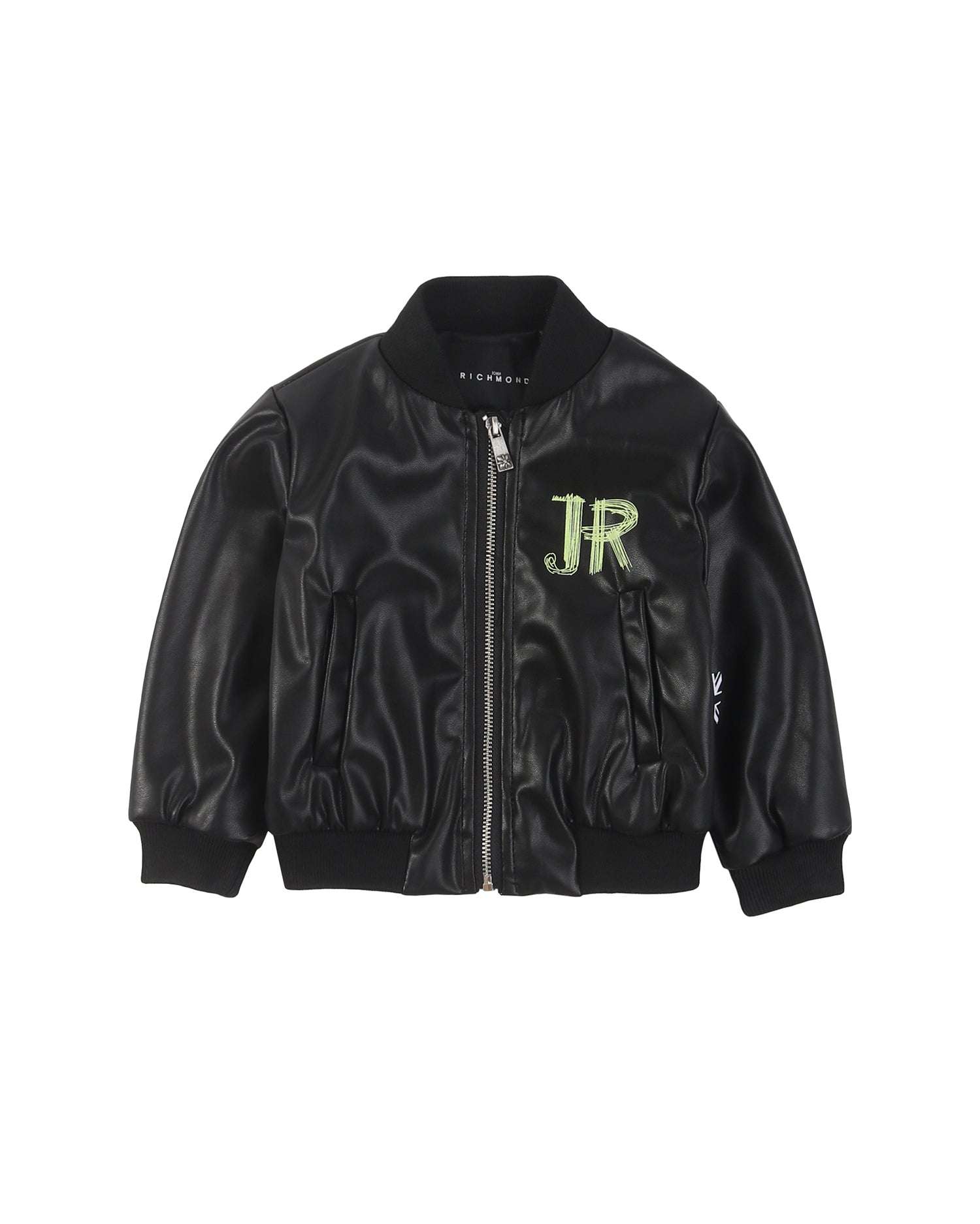 John Richmond kids Bomber con logo sconto