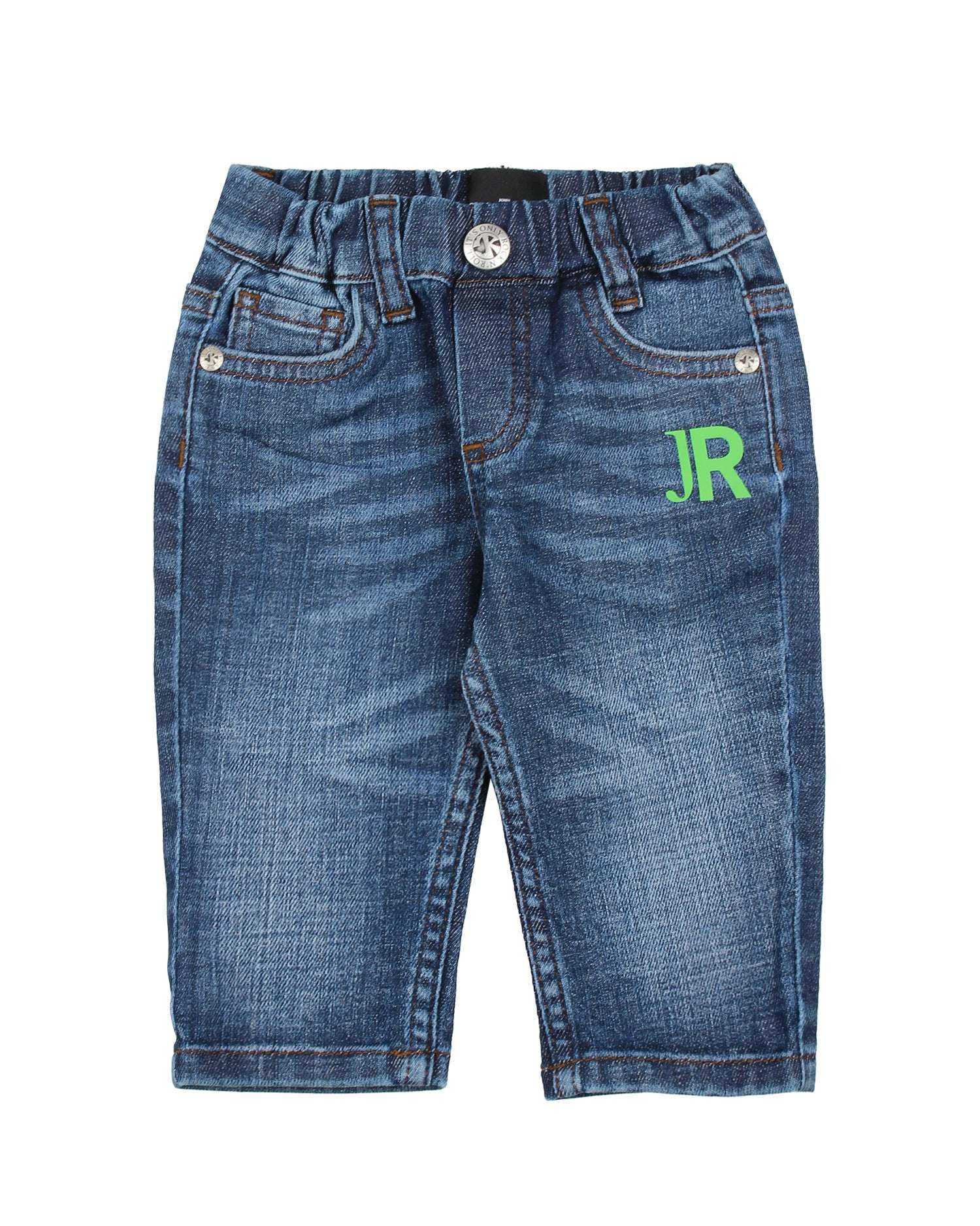 John Richmond kids Jeans con logo sconto