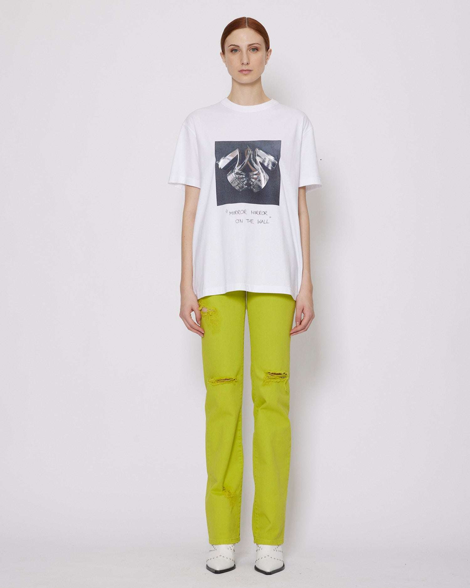 John Richmond T-shirt con grafica sul davanti sconto