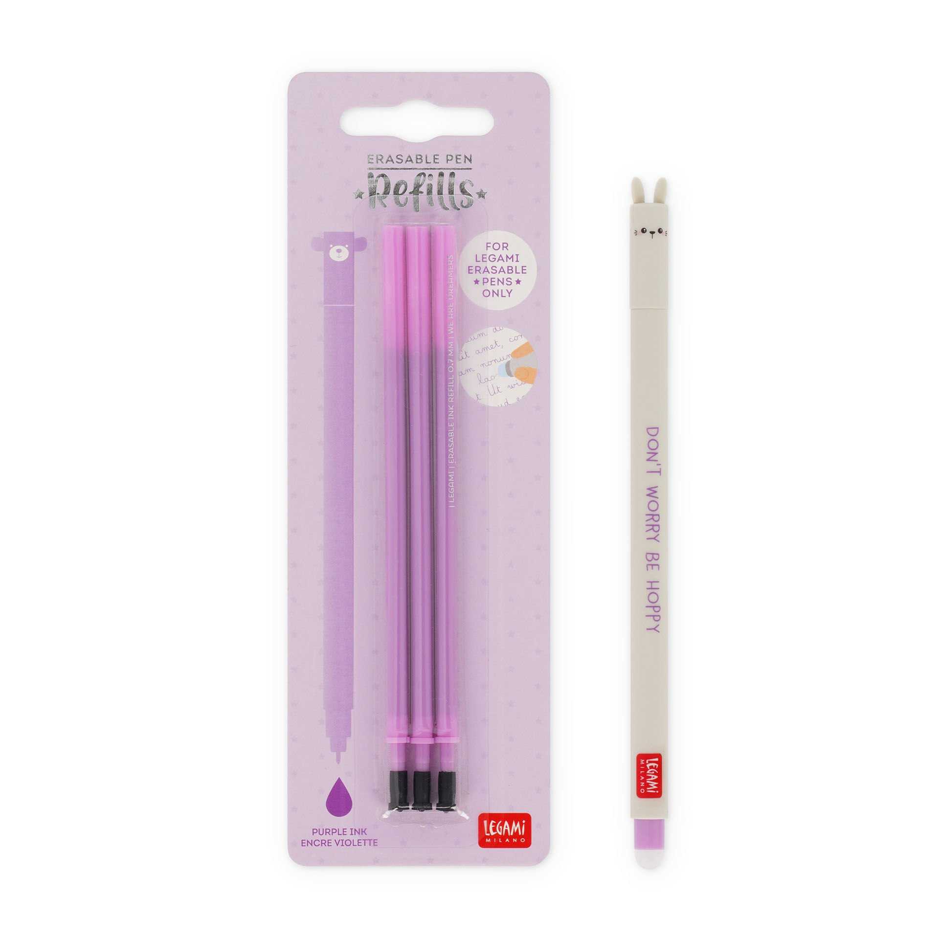 Legami Set Penna Cancellabile Bunny con Refill Viola sconto