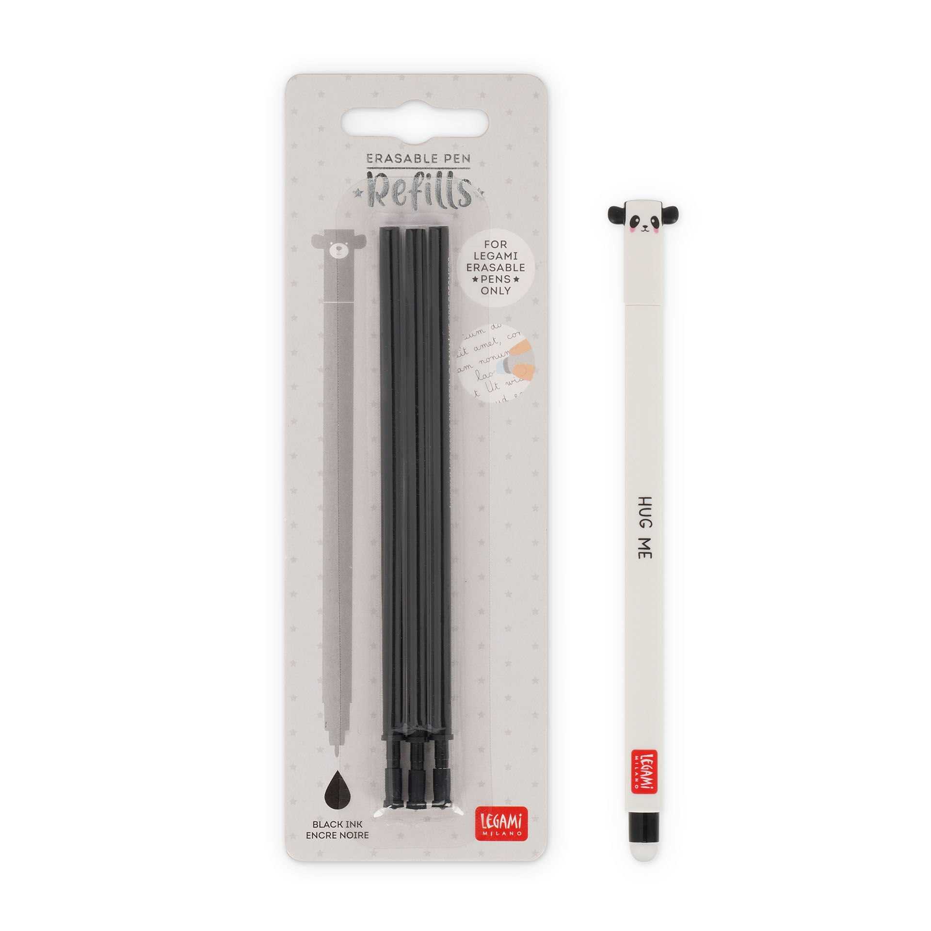 Legami Set Penna Cancellabile Panda con Refill Nero sconto