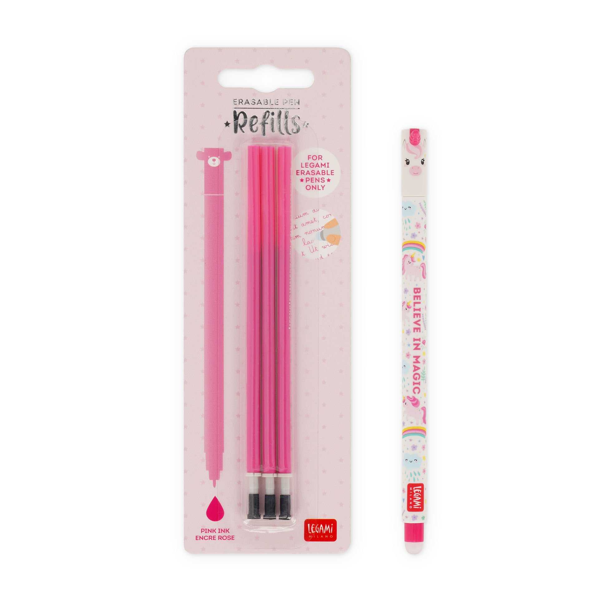 Legami Set Penna Cancellabile Unicorn con Refill Rosa sconto