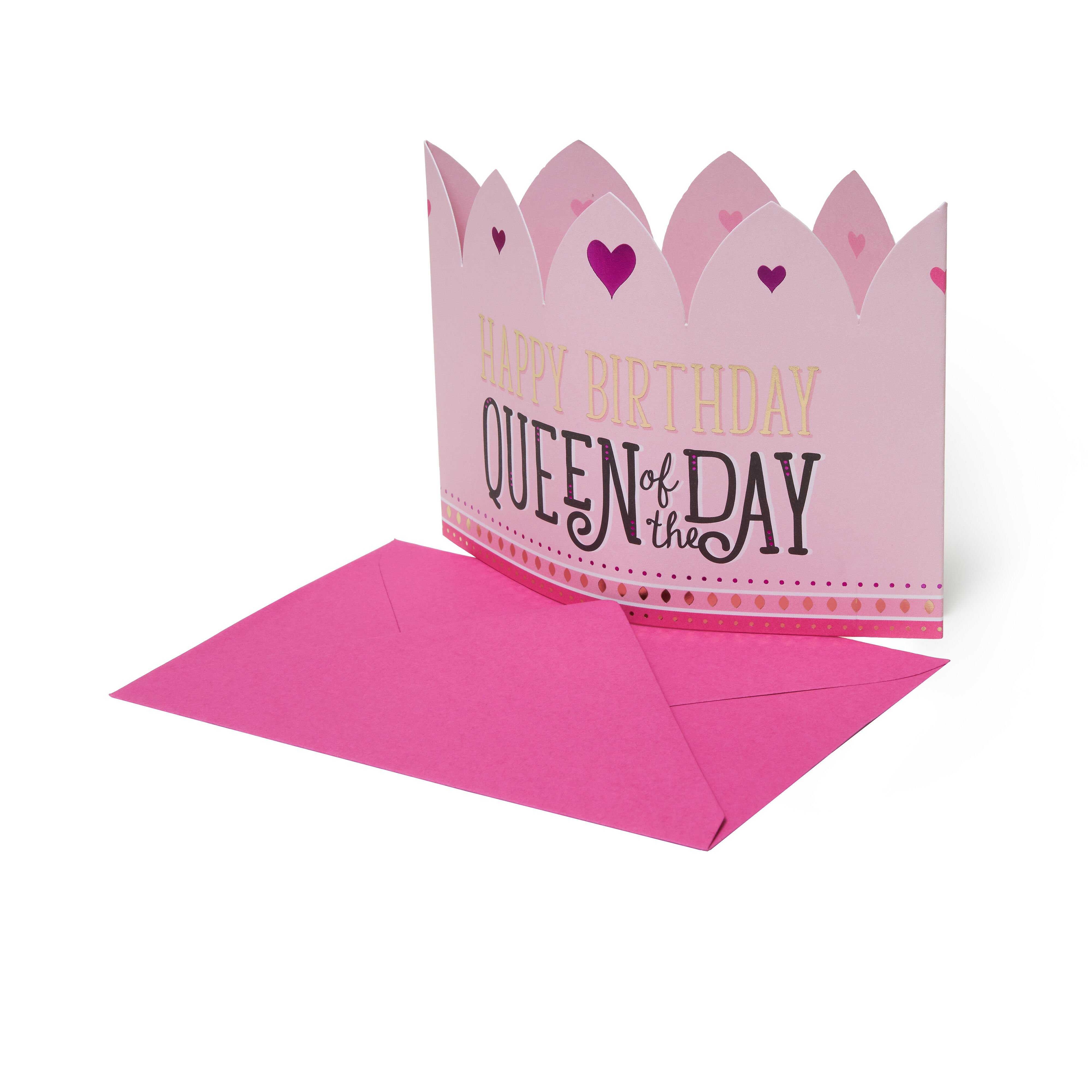 Legami Biglietto d'Auguri 3D - Happy Birthday - Queen Crown sconto