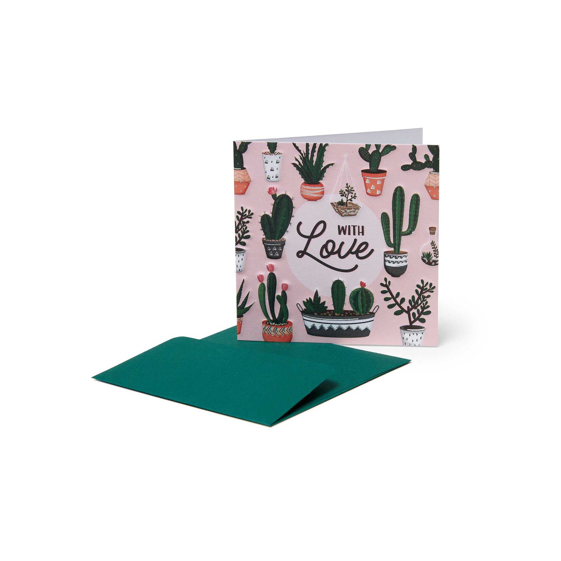 Legami Mini Biglietto d'Auguri - Cactus Love sconto