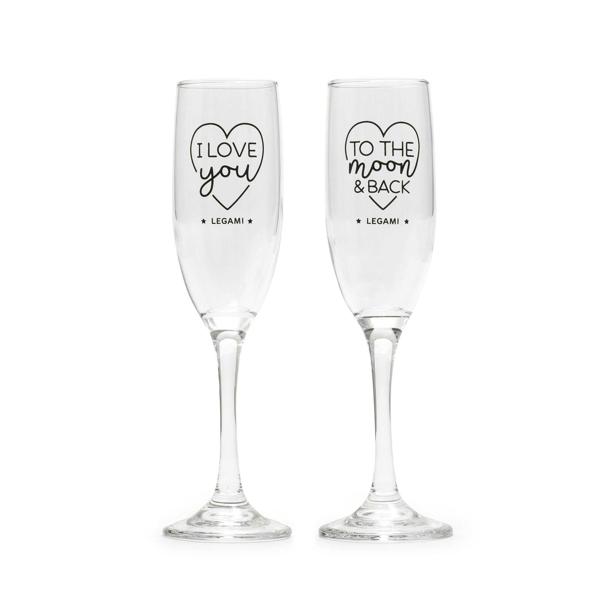 Legami Set di 2 Calici - Cheers to Love sconto