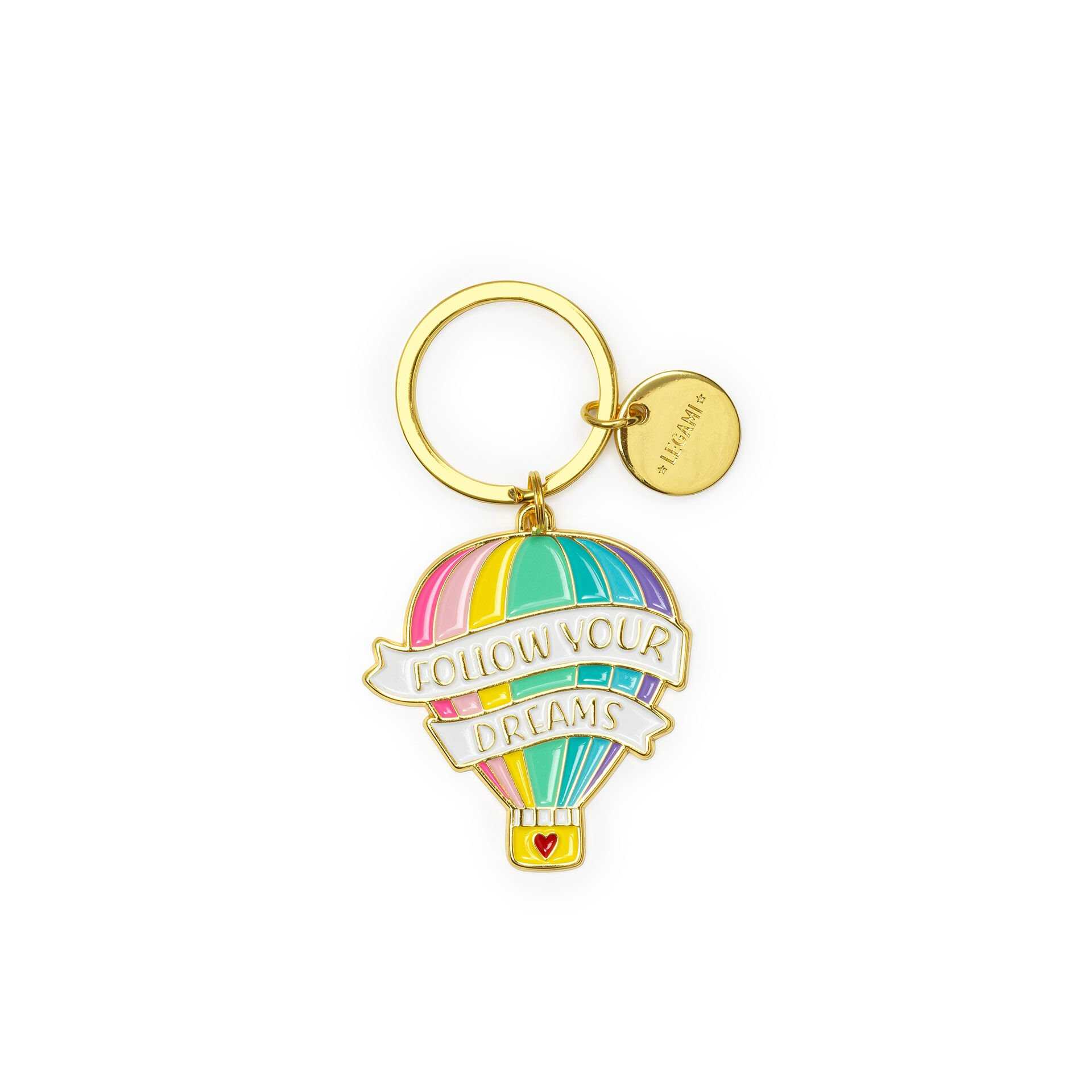 Legami Portachiavi in Metallo Smaltato - What a Key Ring! sconto