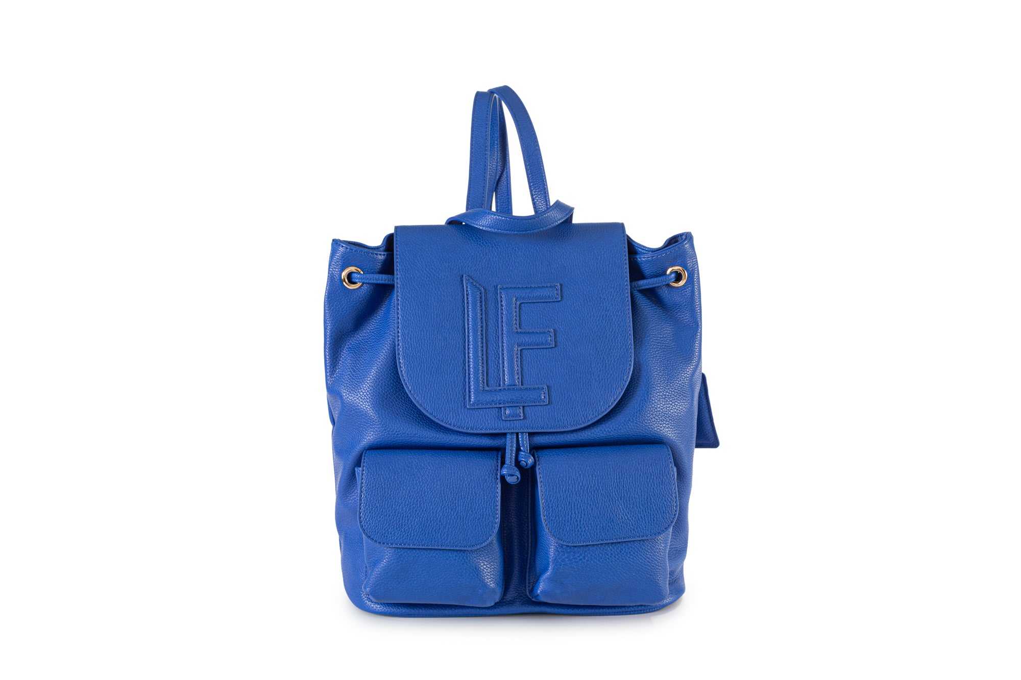 L.Pucci Sandra Orient Express Line Blue backpack sconto