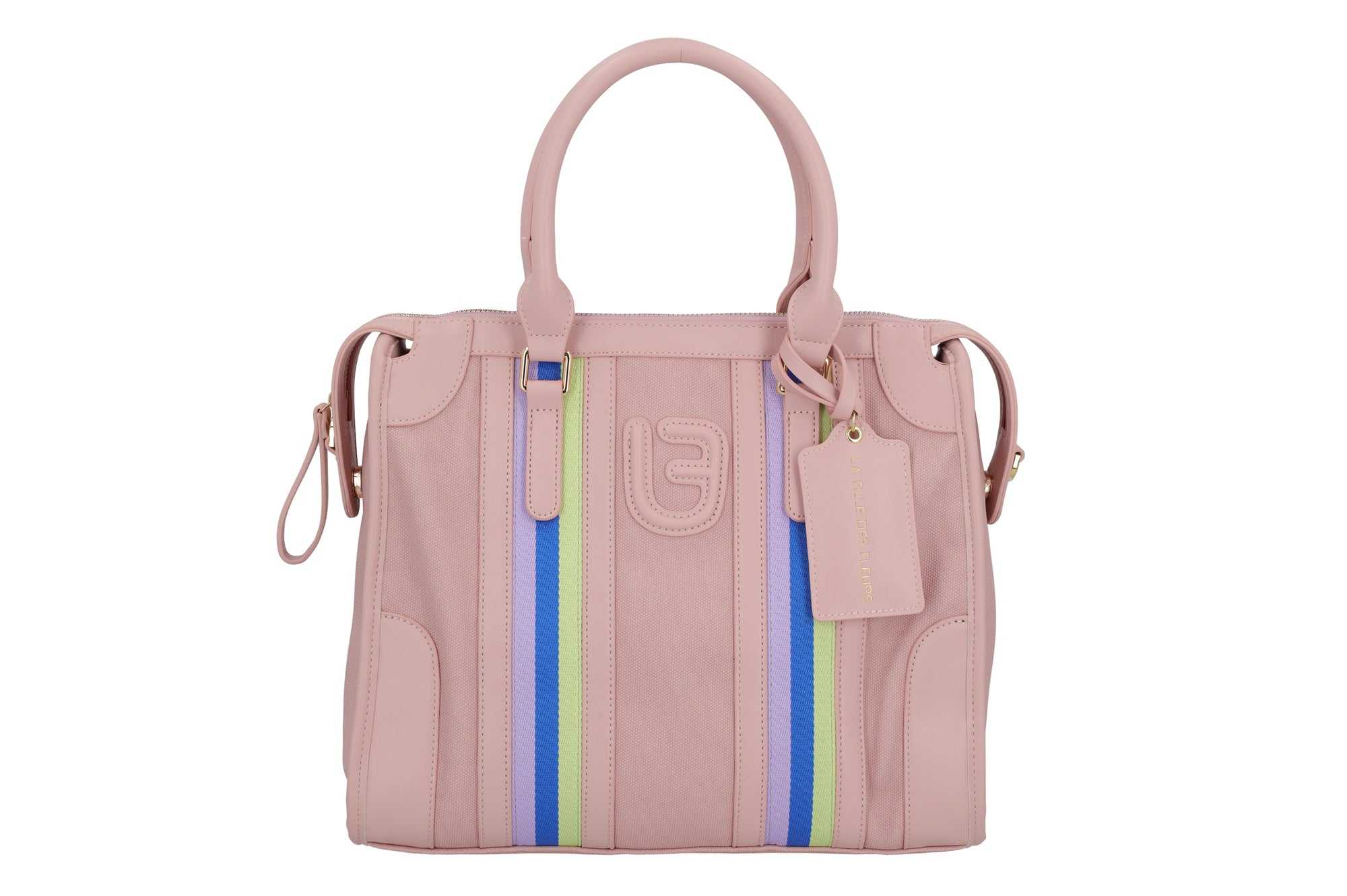 L.Pucci Asmara Stripes Canvas Pink sconto