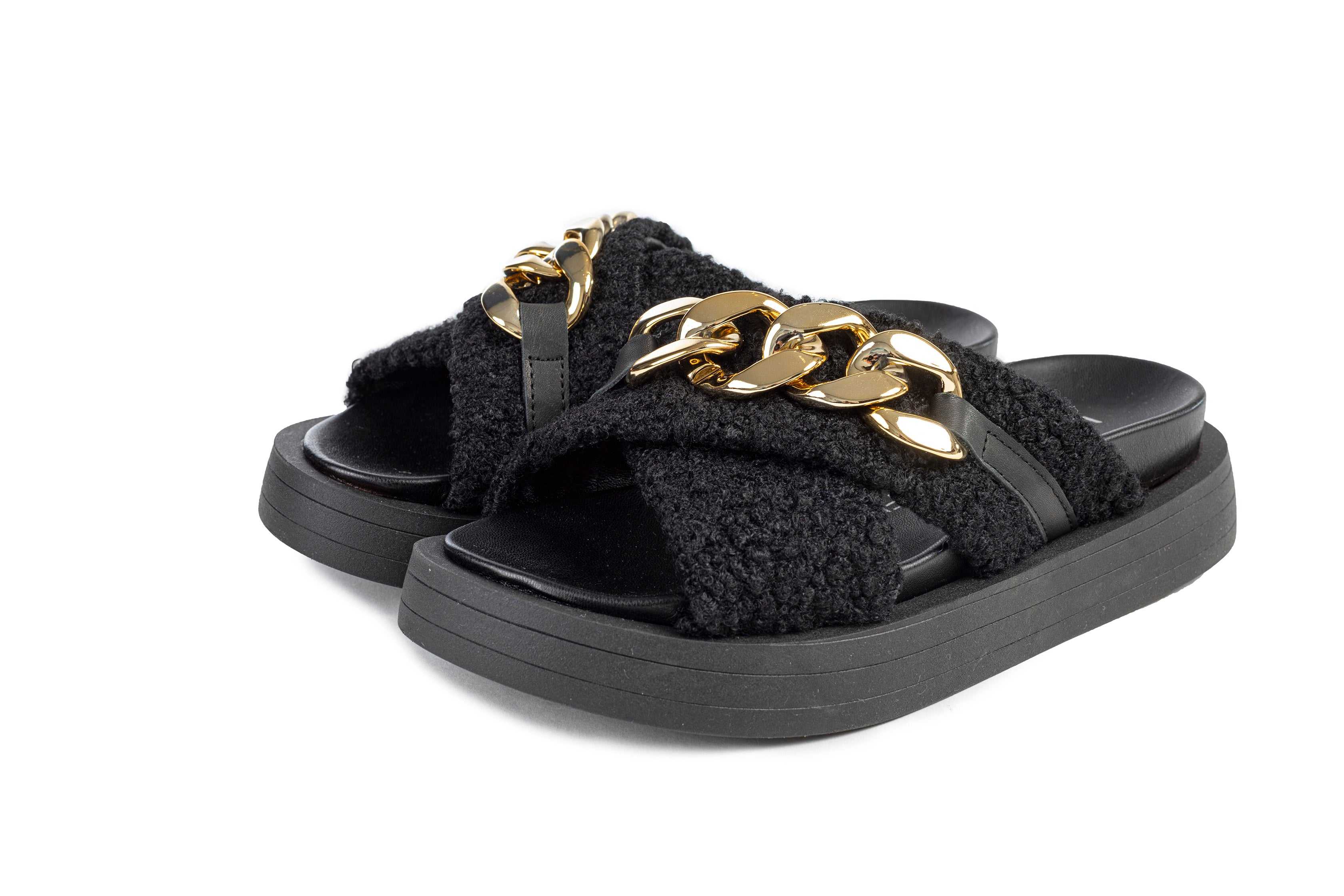 L.Pucci Slipper SA84028MS Black sconto