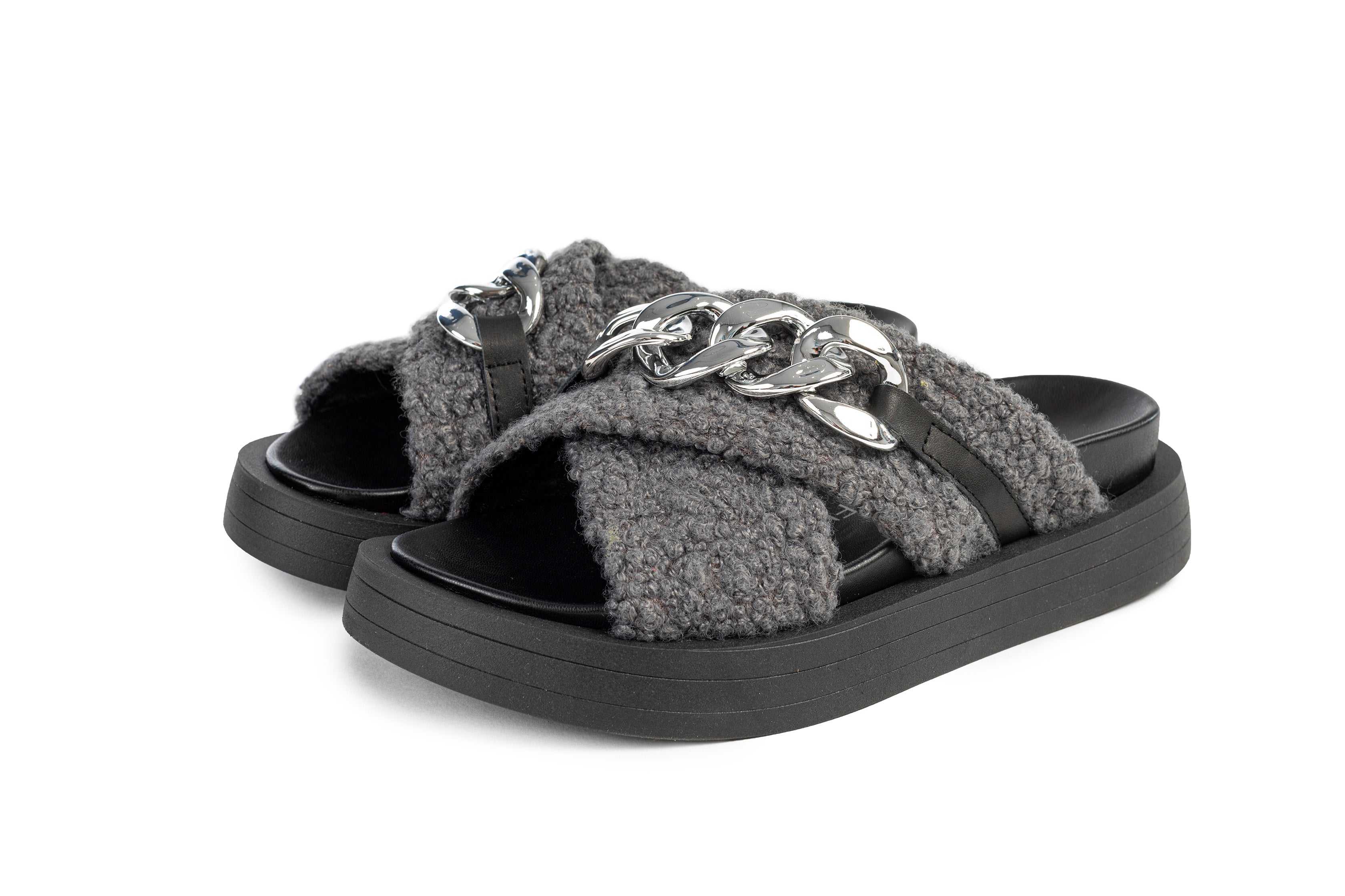 L.Pucci Slipper SA84028MS Grey sconto