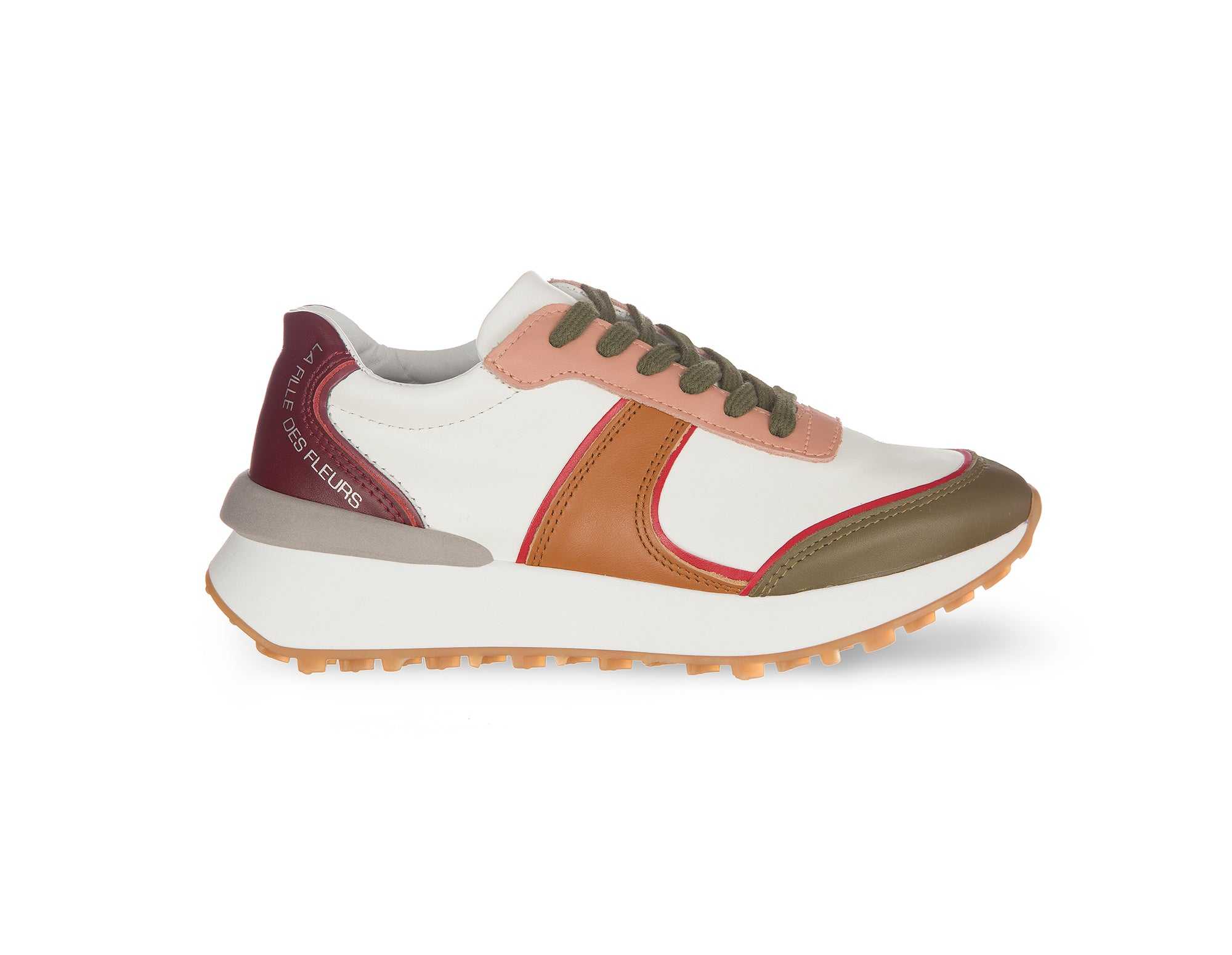 L.Pucci Missouri Leather White-Multi sconto