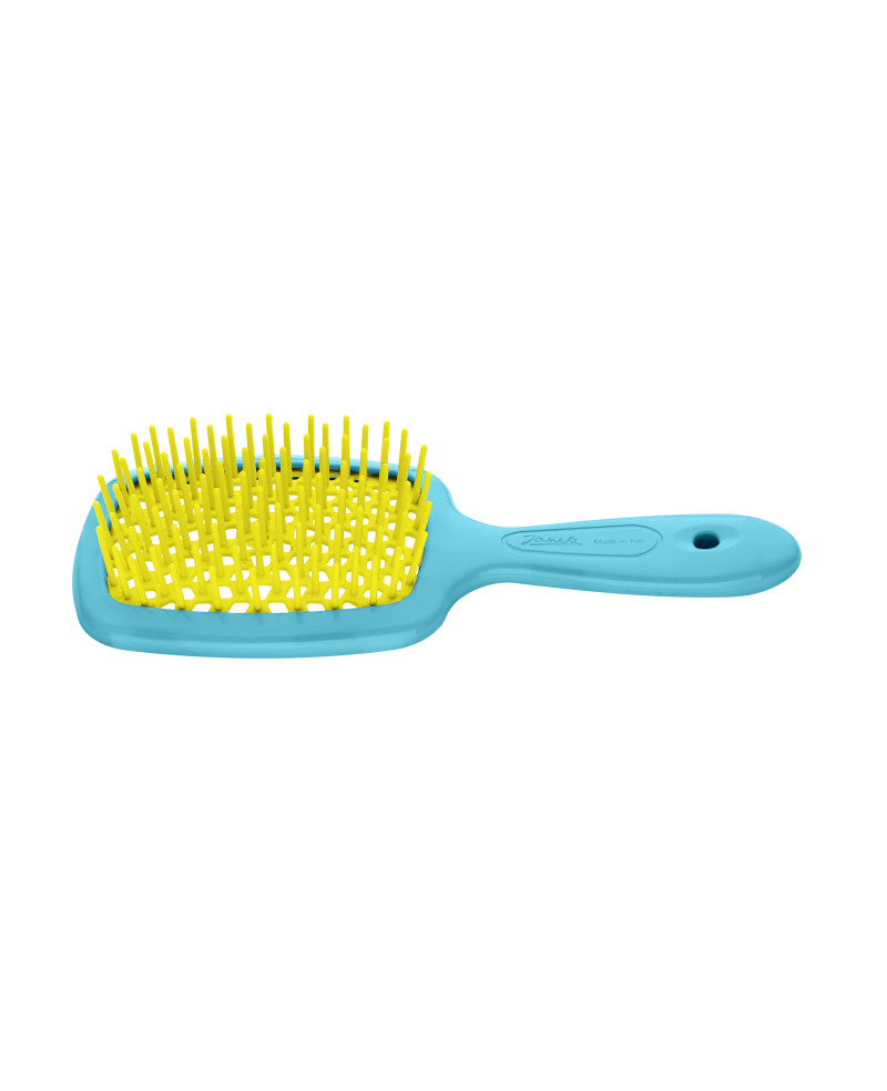 Janeke Spazzola SuperBrush turchese-giallo - cod. 86SP234 TSE sconto