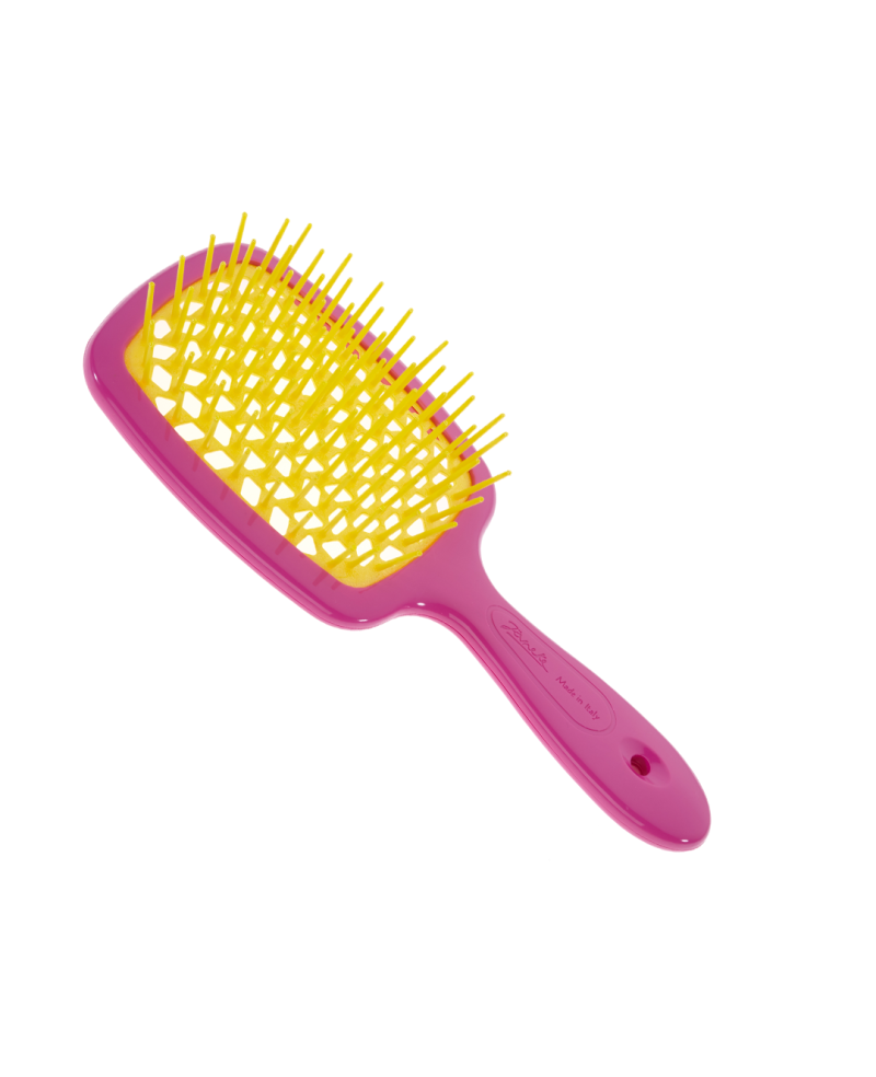 Janeke Spazzola Superbrush colore Fuxia e Giallo – 86SP226 FY sconto