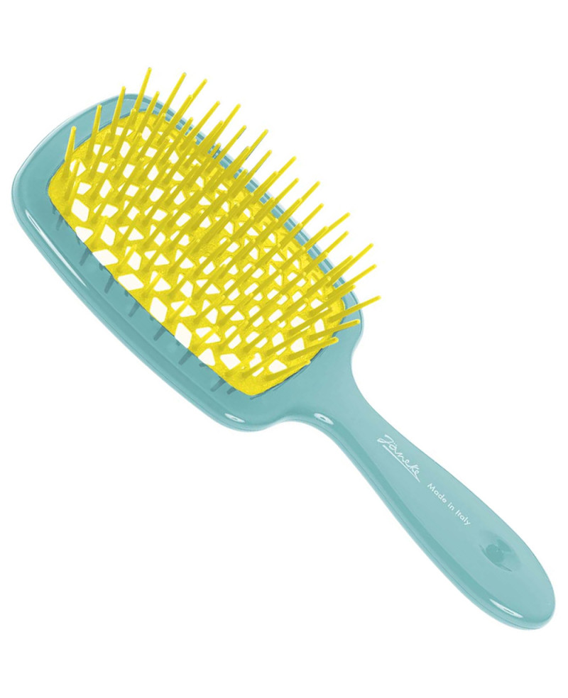 Janeke Spazzola Superbrush colore Turchese e Giallo – 86SP226 TSE sconto