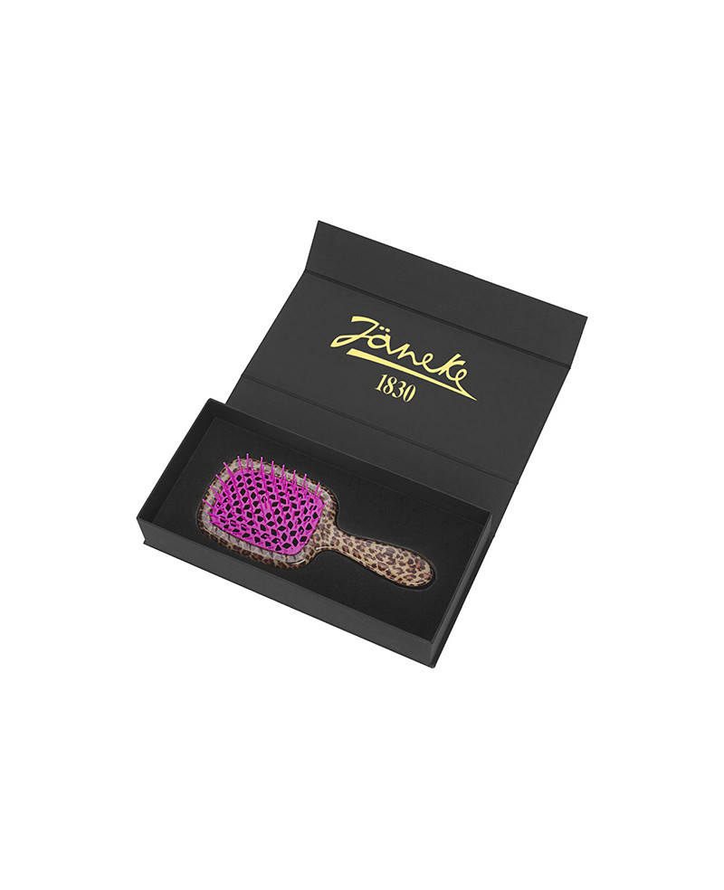 Janeke Scatola Regalo con Spazzola Superbrush maculata con cuscino fuchsia - Cod. SCA25 sconto