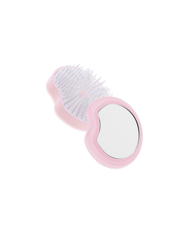 Janeke Spazzola Pomme Brush, compatta ed ergonomica con impugnatura palmare e specchio diametro 84, colore rosa - cod. 93SP228 RSA sconto