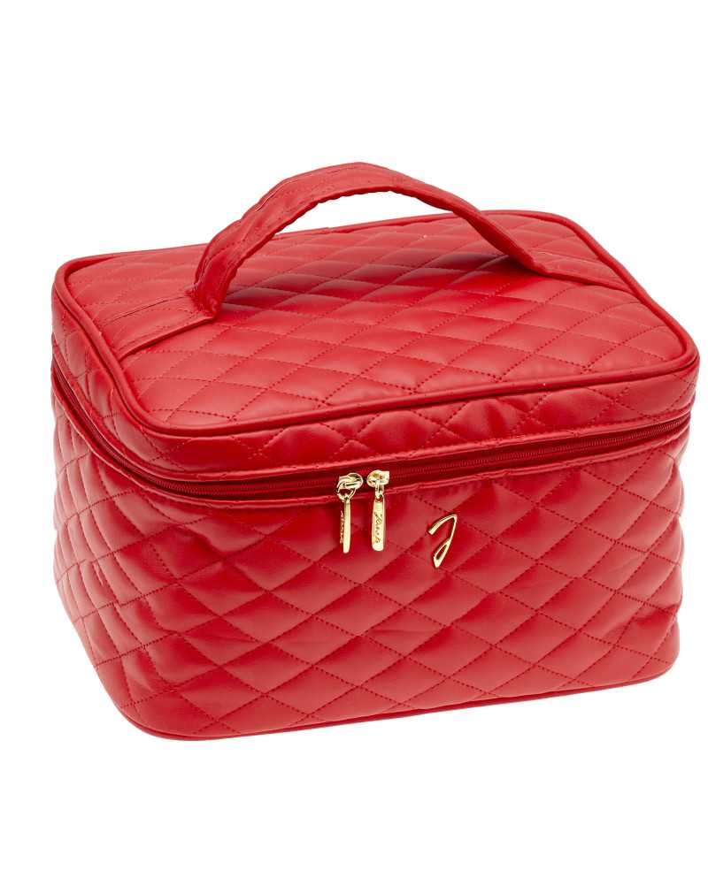 Janeke Beauty viaggio grande trapuntato rosso, vuoto, 27x17x20 cm - Cod. A6151VT ROS sconto