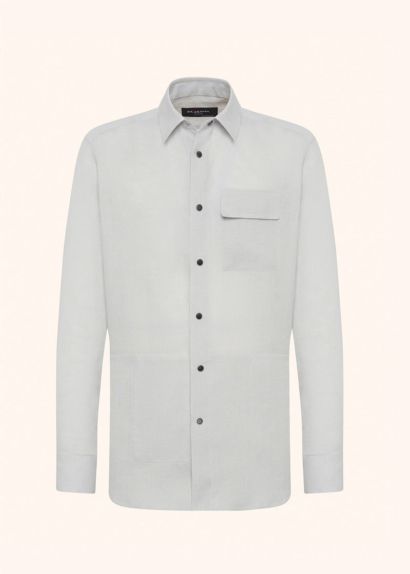 Kiton BUBA - CAMICIA LINO UMCBUBAH0883813 sconto