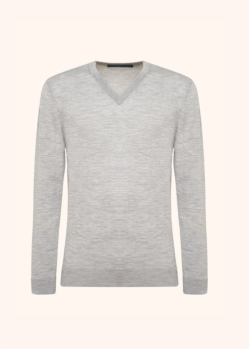 Kiton MAGLIA SCOLLO V LANA UK8651000 sconto