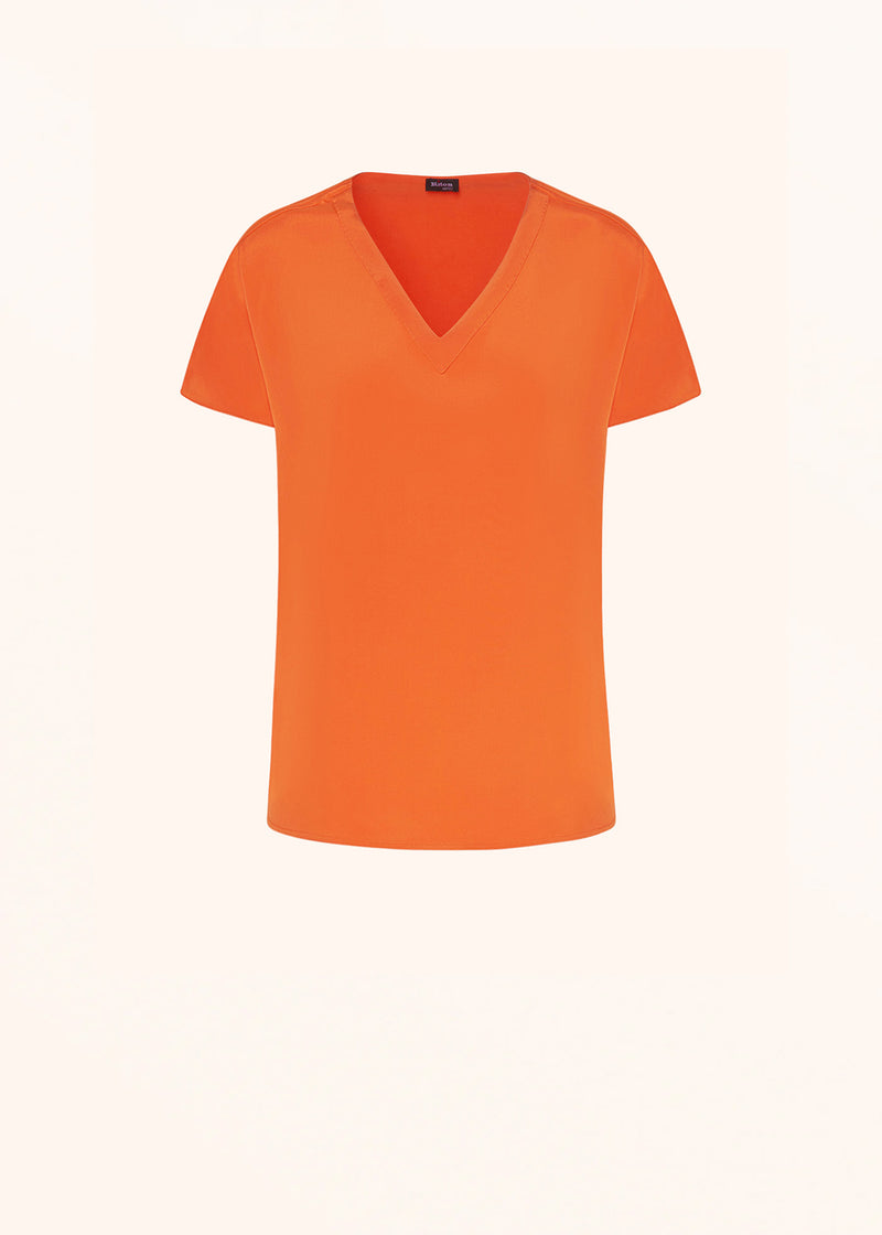 Kiton T-SHIRT SETA D47454K0977A17 sconto