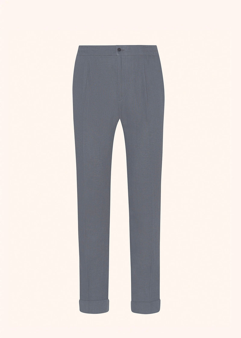 Kiton PANTALONI LINO UPN01H0883815 sconto