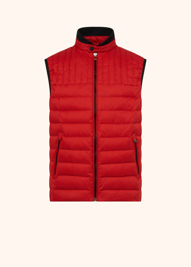 Kiton GILET POLIAMMIDE/NYLON UW1472YB900704 sconto