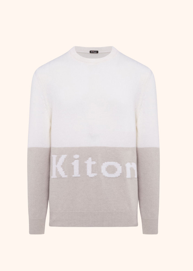 Kiton MAGLIA GIROCOLLO Cashmere UK1309W21V131 sconto