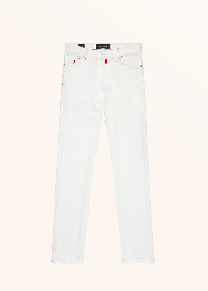 Kiton PANTALONI Cotone UPNJSMJ07T2902 sconto